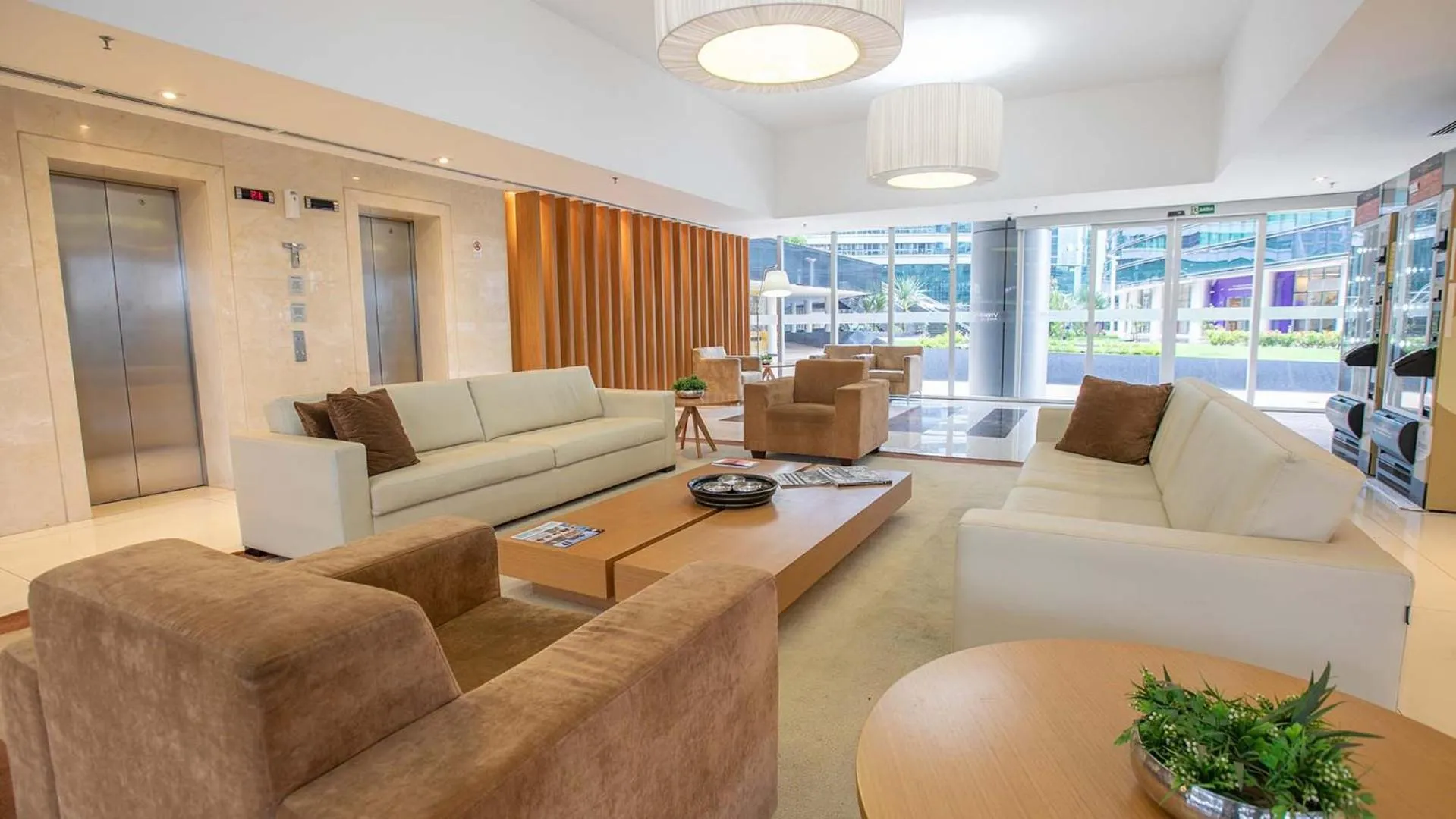 Seating area in Hplus Vision Executive