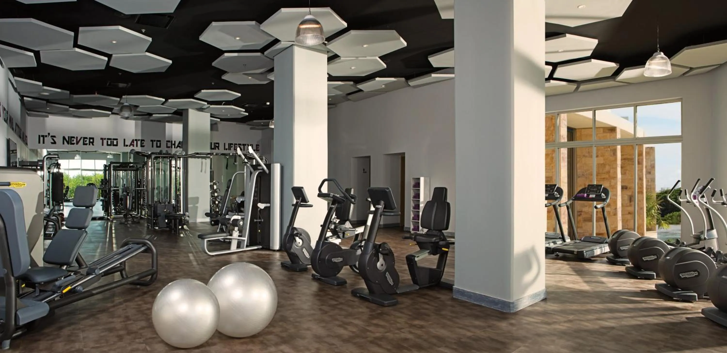 Fitness centre/facilities in Breathless Riviera Cancun Resort & Spa - Adults Only - All inclusive