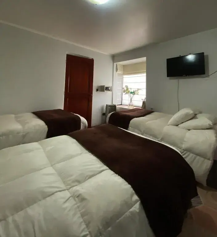 Triple Room with Private Bathroom in Hostal Dinamarca Triple Room with Private Bathroom in Hostal Dinamarca