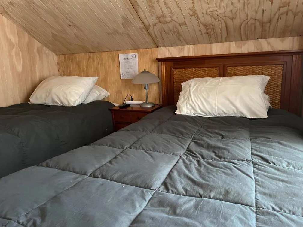 Twin Room with Shared Bathroom - single occupancy in Hostal Dinamarca