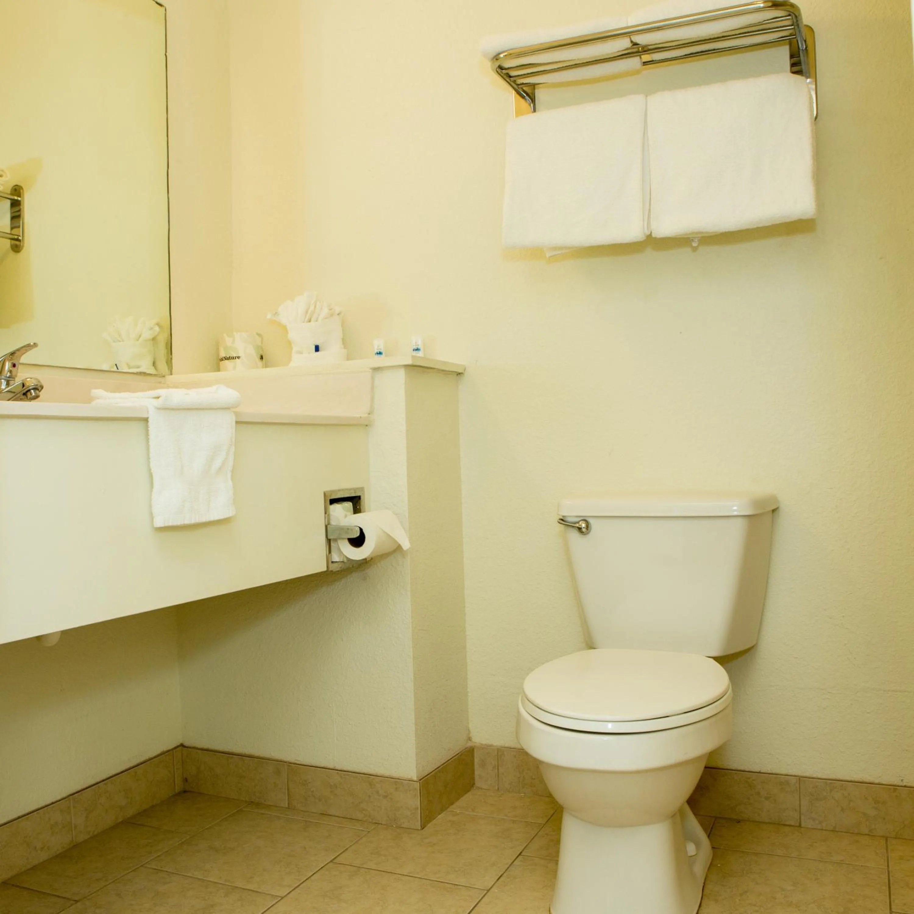 Toilet in Sands Inn & Suites