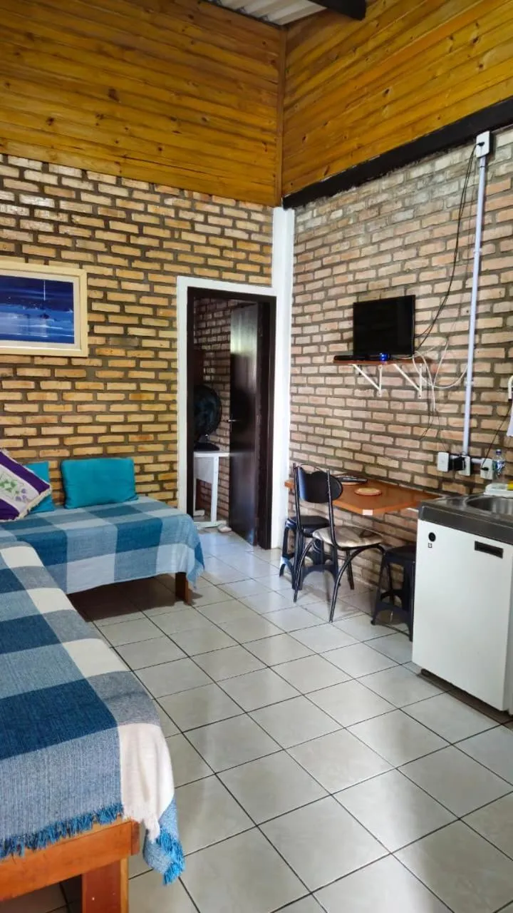 Bed in Pousada Marujo