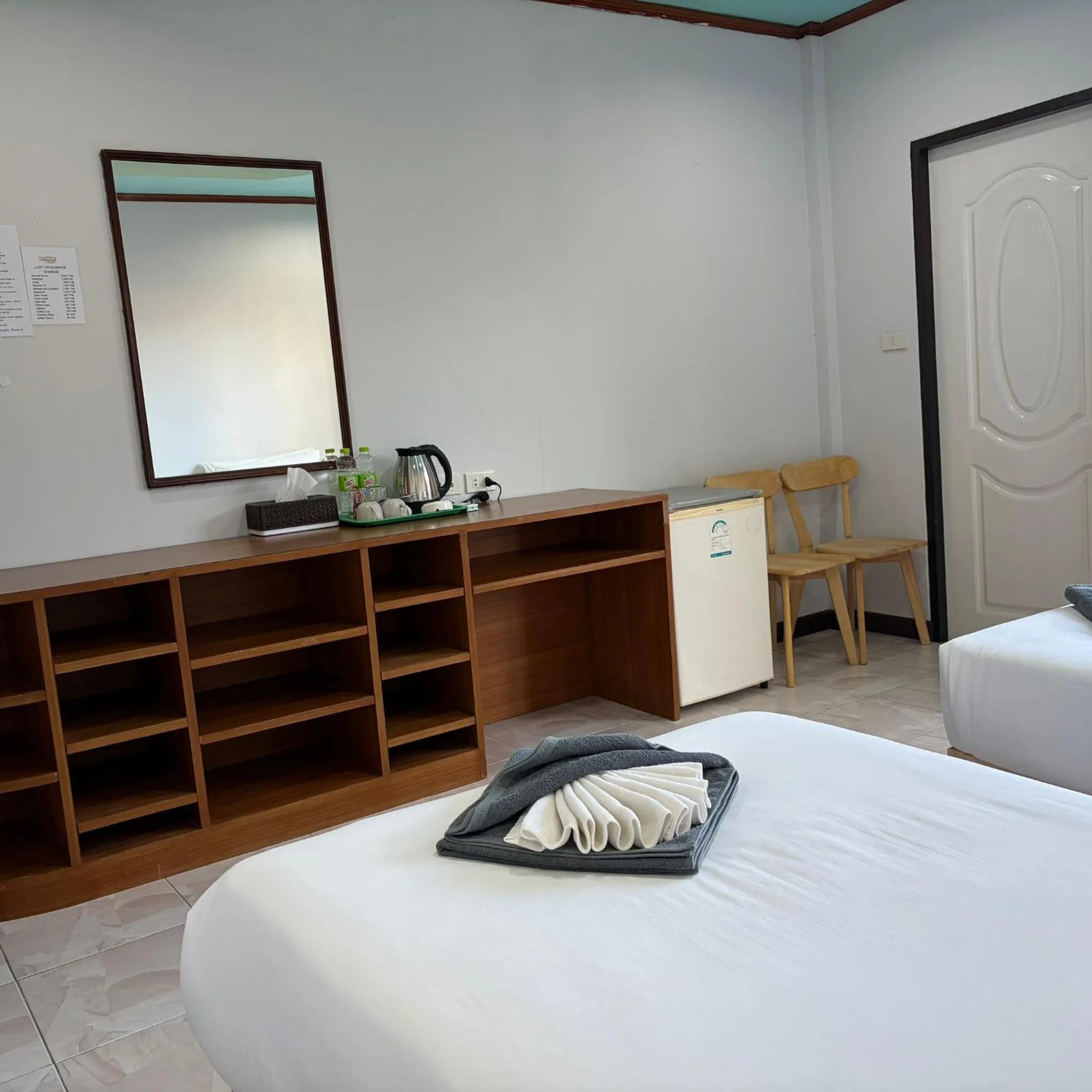 Coffee/tea facilities, Bed in Friendly Resort