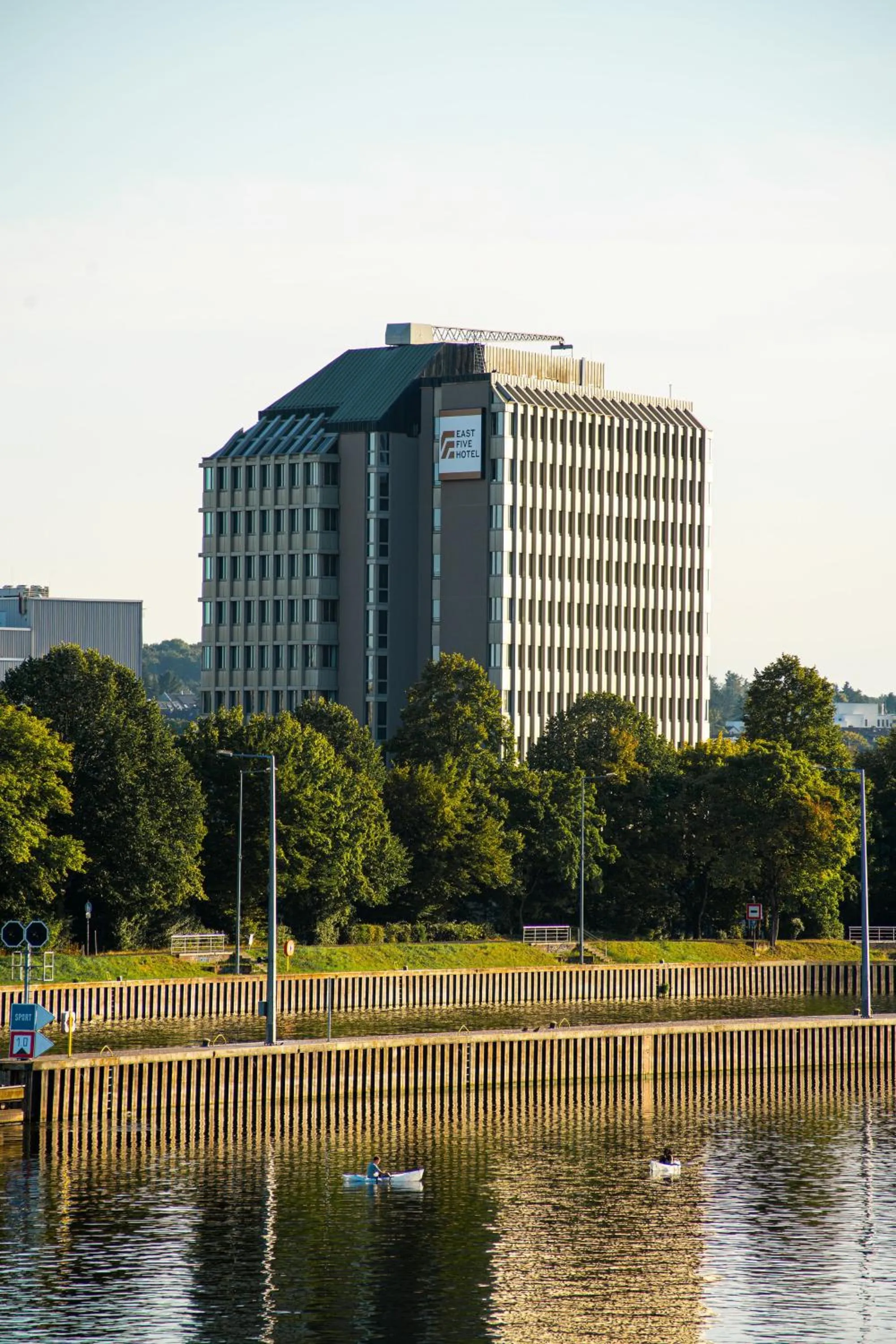 Property building in East Five Hotel Frankfurt Offenbach