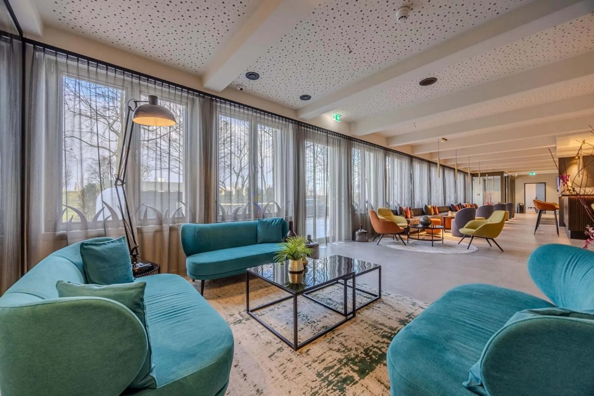 Lobby or reception in East Five Hotel Frankfurt Offenbach