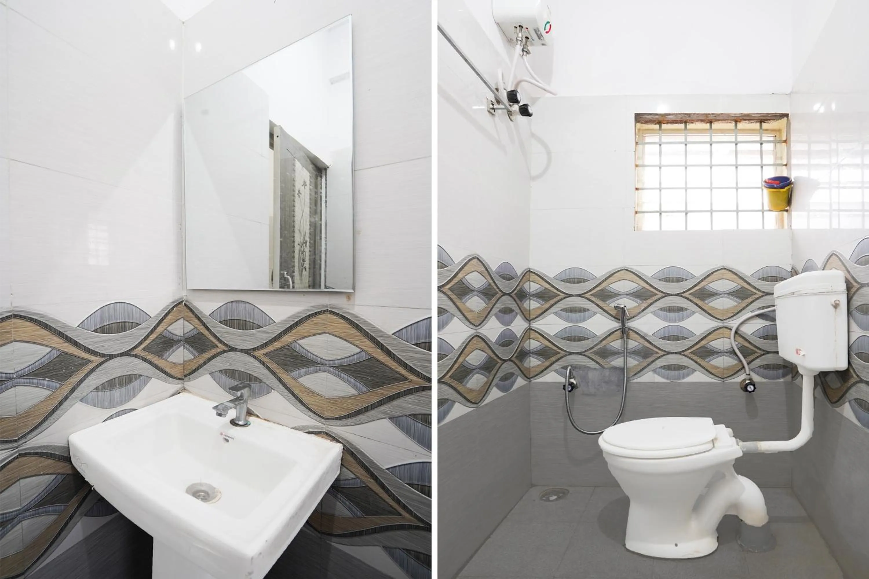 Bathroom in Hotel O Dasarahalli Metro Station Bangalore Formerly Megha Ventures