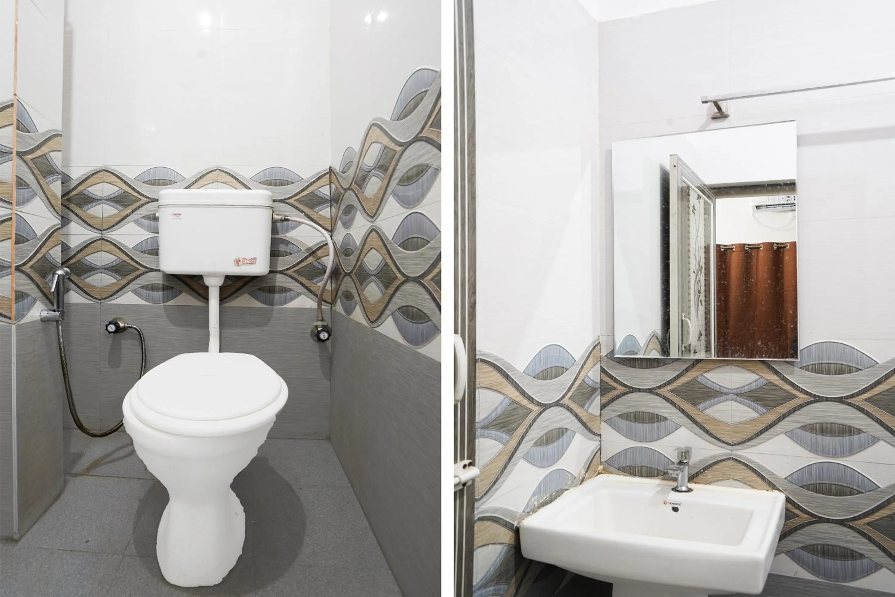 Bathroom in Hotel O Dasarahalli Metro Station Bangalore Formerly Megha Ventures