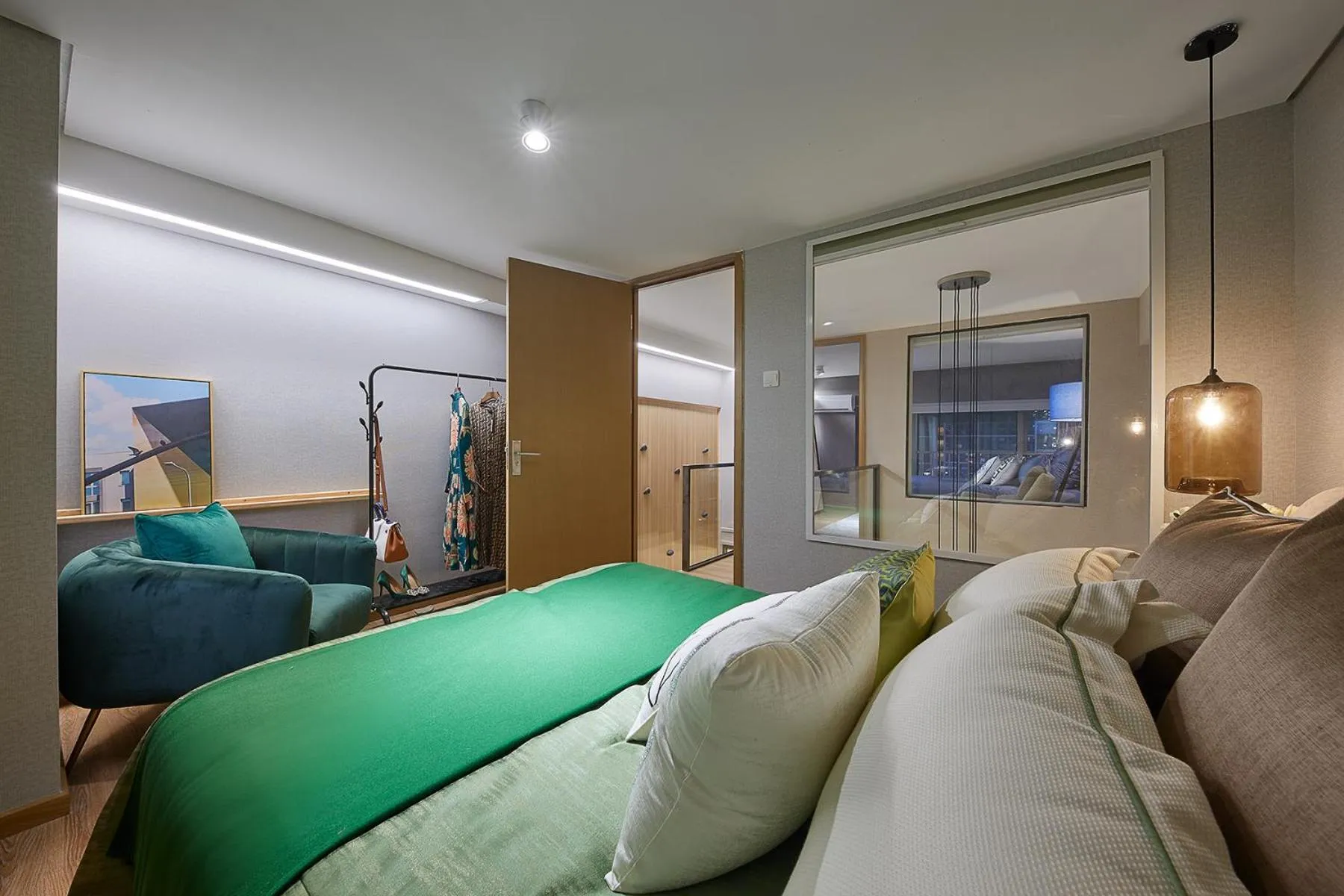 Bed in Boke Home Boutique Apartment