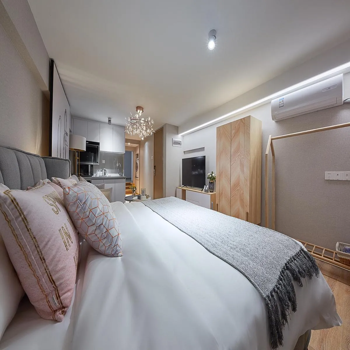 Bed in Boke Home Boutique Apartment