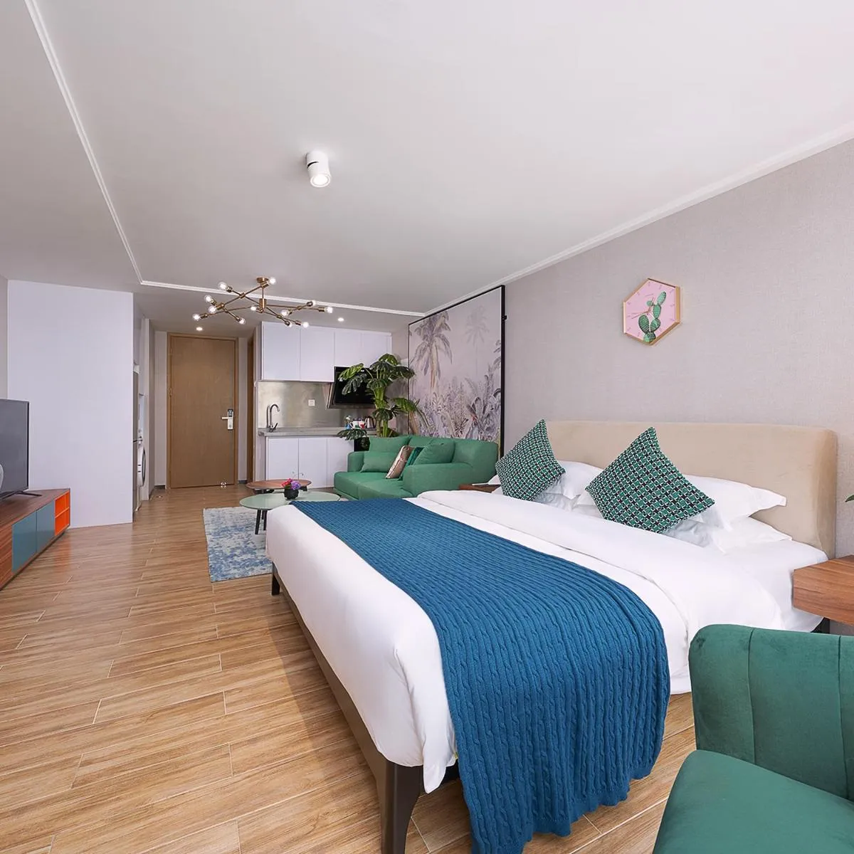 Bed in Boke Home Boutique Apartment