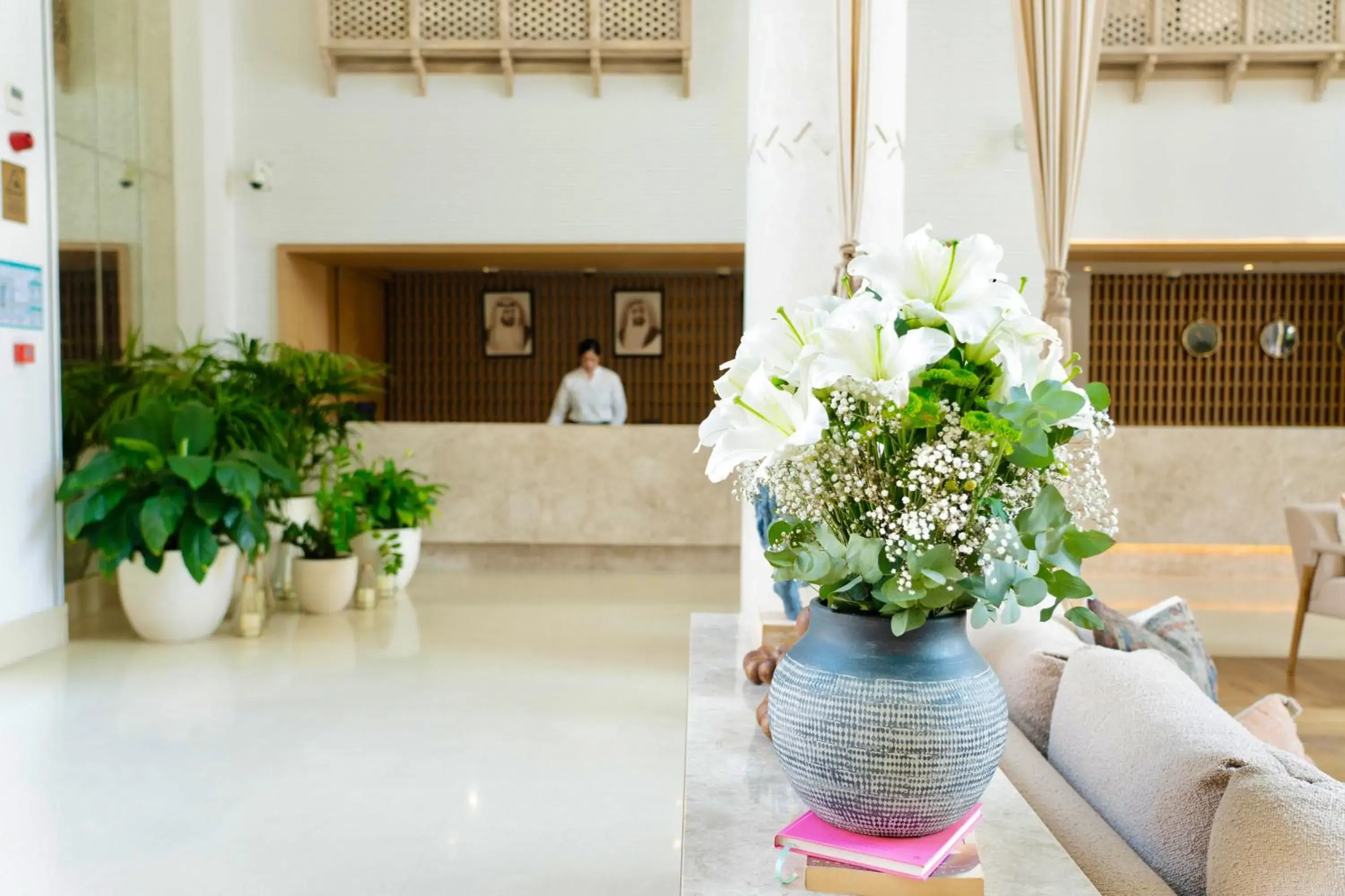 Lobby or reception in Andalus Al Seef Resort & Spa Lobby or reception in Andalus Al Seef Resort & Spa