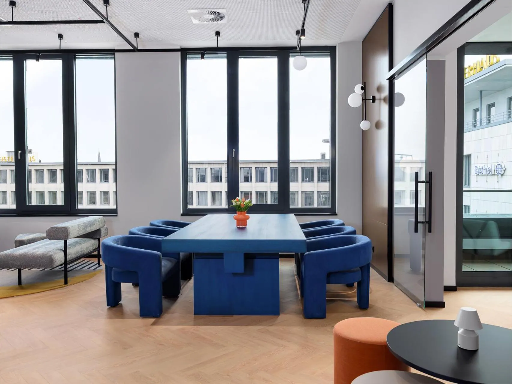 Lobby or reception in smartments Bielefeld Hauptbahnhof
