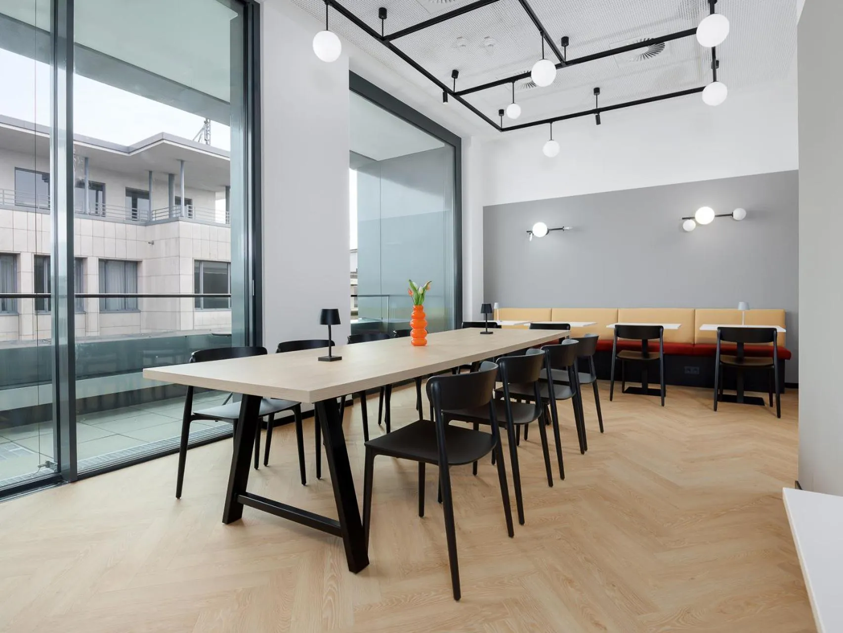 Lobby or reception in smartments Bielefeld Hauptbahnhof