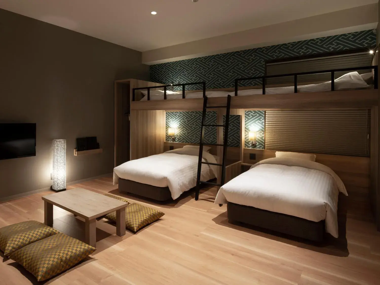 Bed in Kotohira Park Hotel Bed in Kotohira Park Hotel