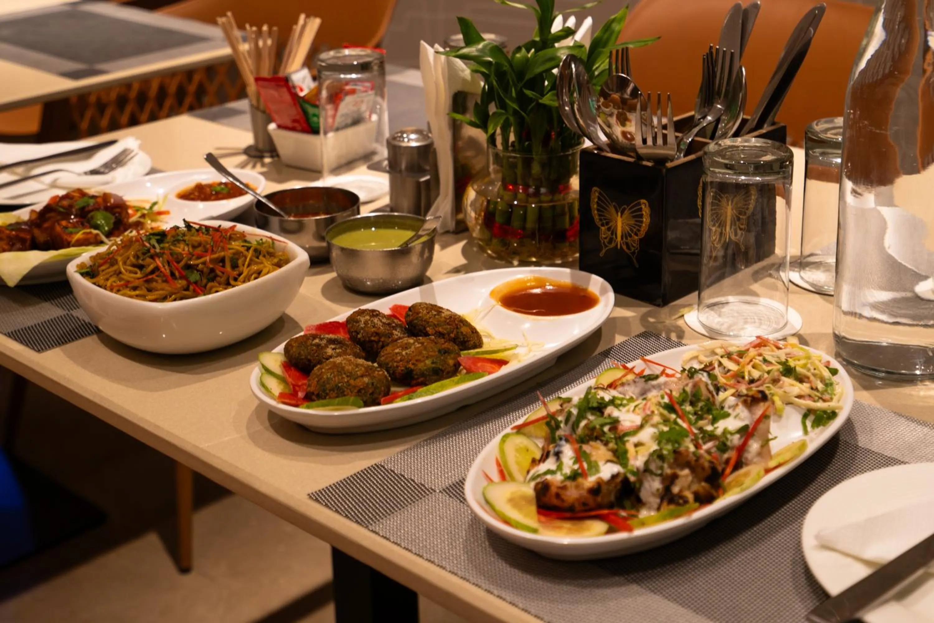 Food and drinks in Hotel Bluestone Prime Nehru Place by The Cosy hotels