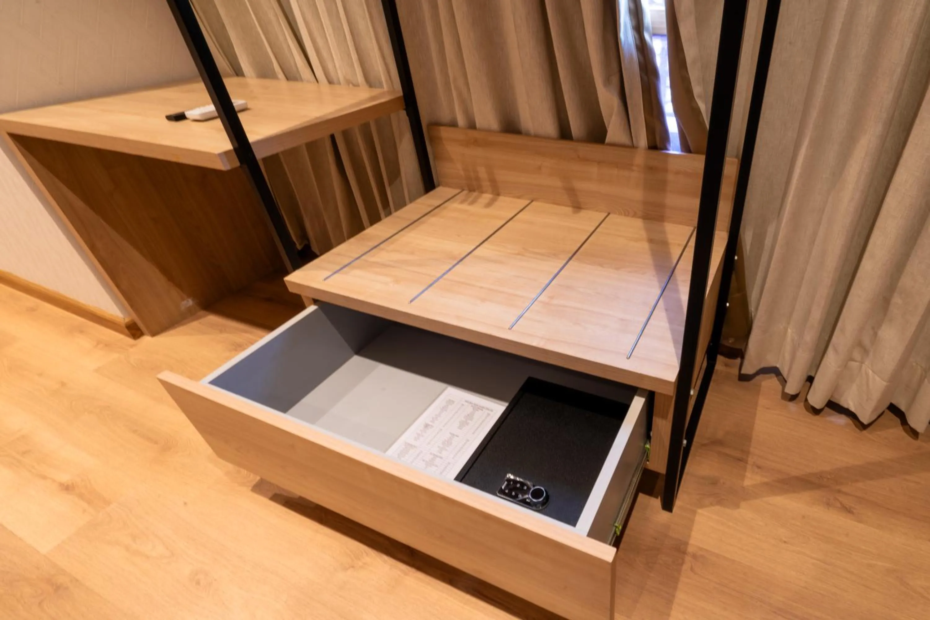 wardrobe in Hotel Bluestone Prime Nehru Place by The Cosy hotels