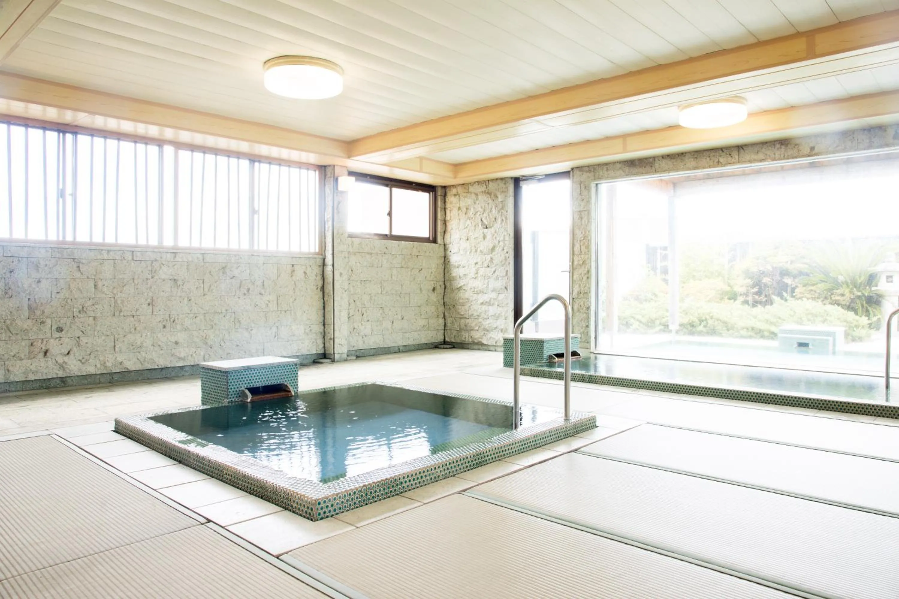 Hot Spring Bath in Yoshino