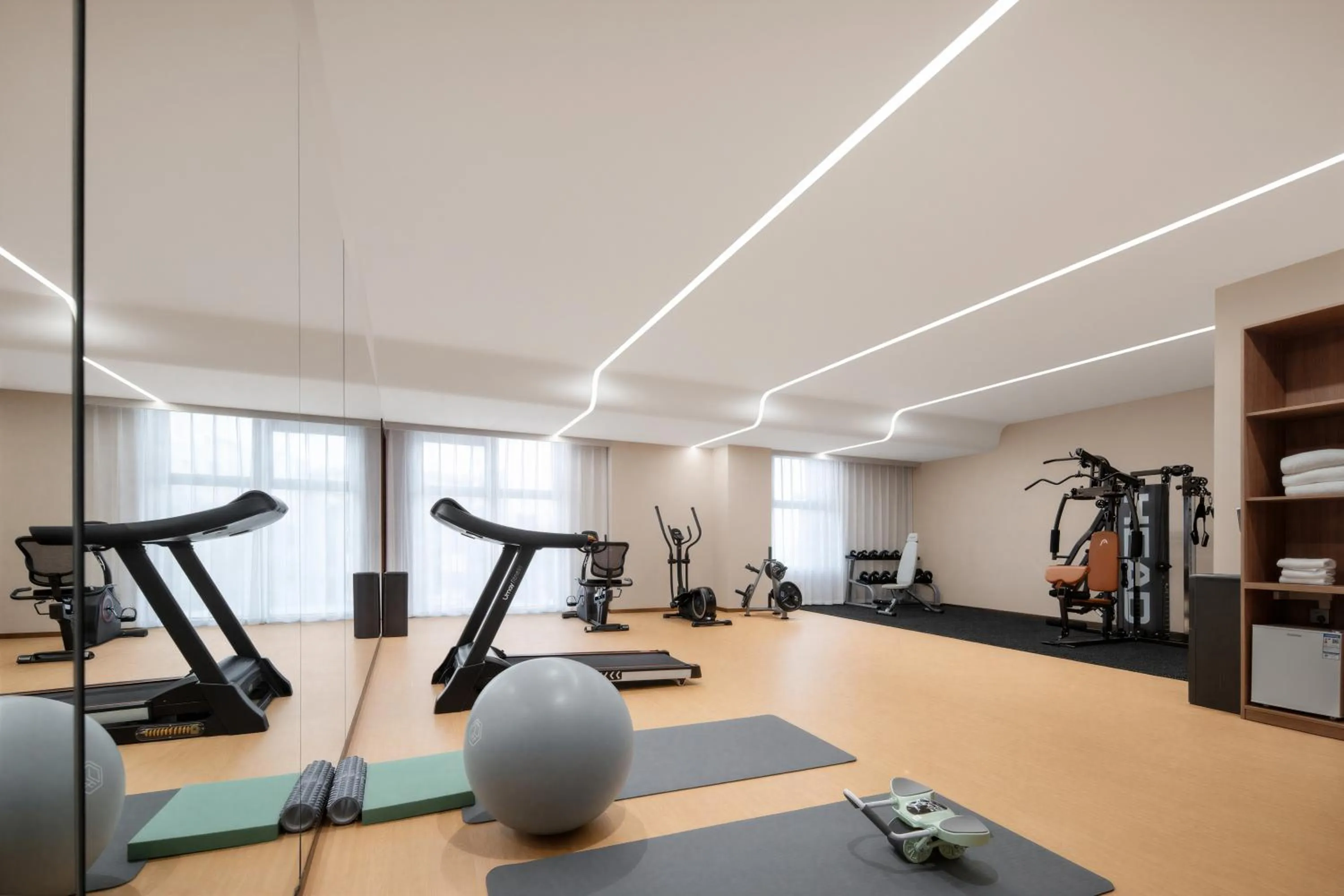 Fitness centre/facilities in Wyndham Garden Shanghai Songjiang