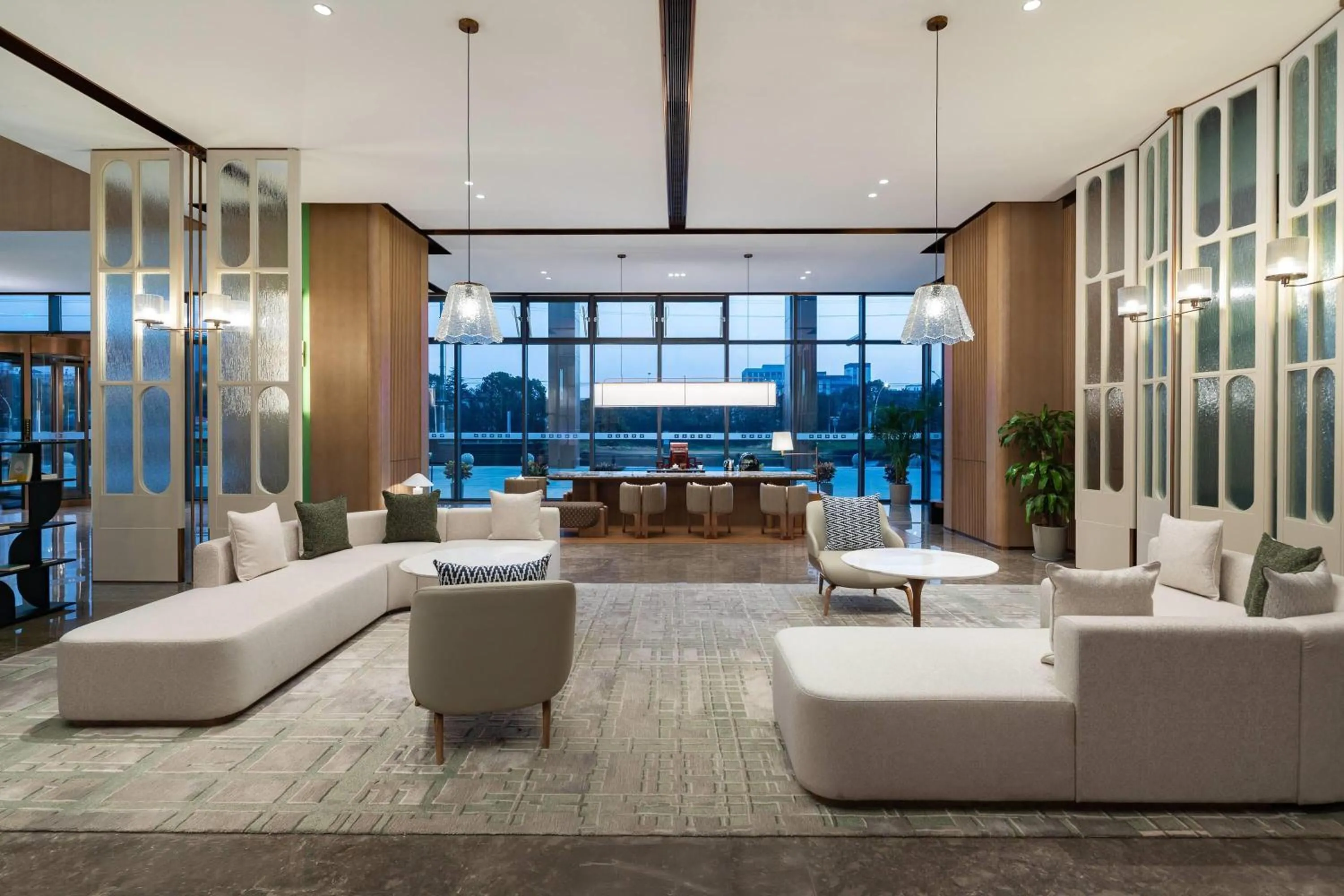 Lobby or reception in Wyndham Garden Shanghai Songjiang