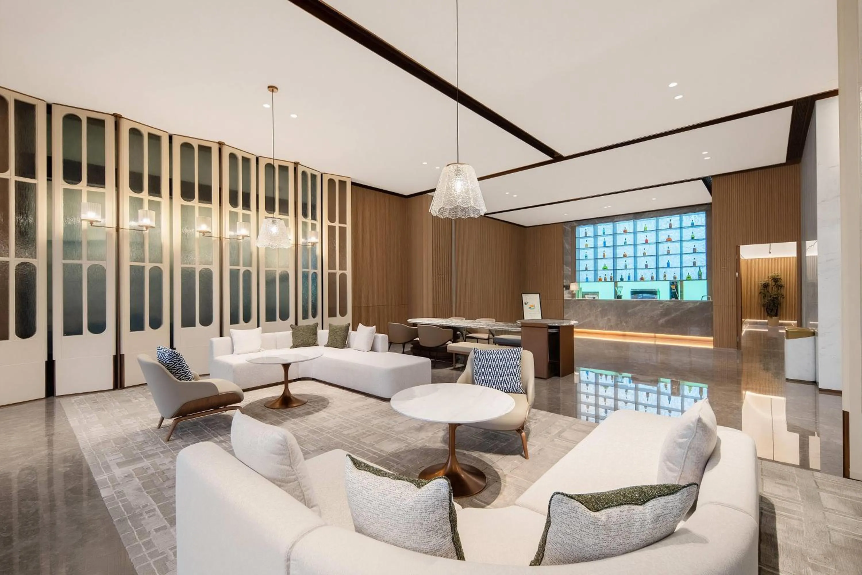 Lobby or reception in Wyndham Garden Shanghai Songjiang