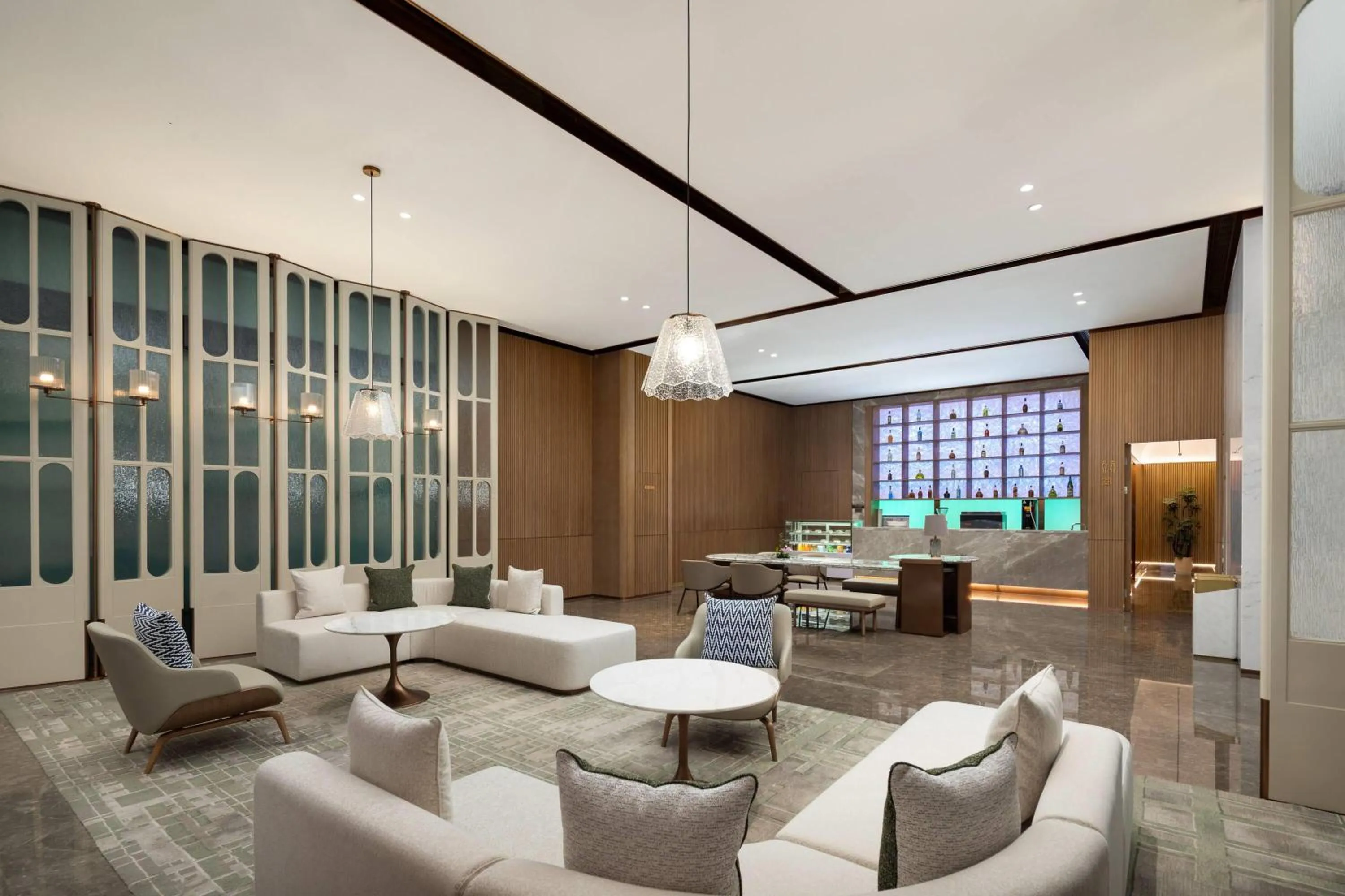 Lobby or reception in Wyndham Garden Shanghai Songjiang
