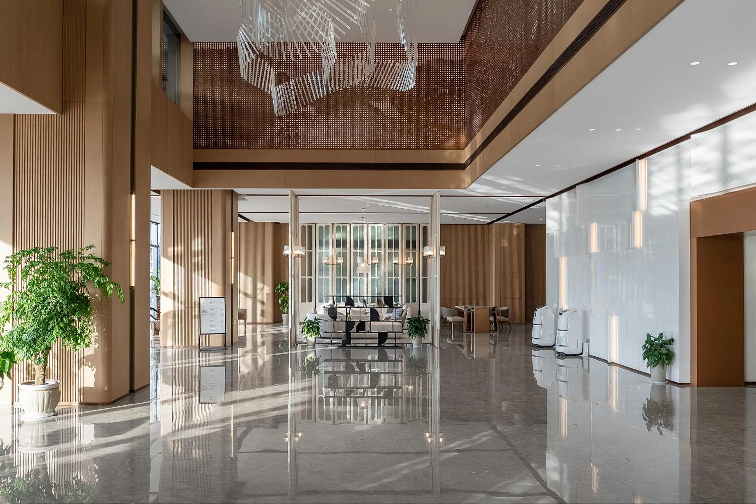 Lobby or reception in Wyndham Garden Shanghai Songjiang