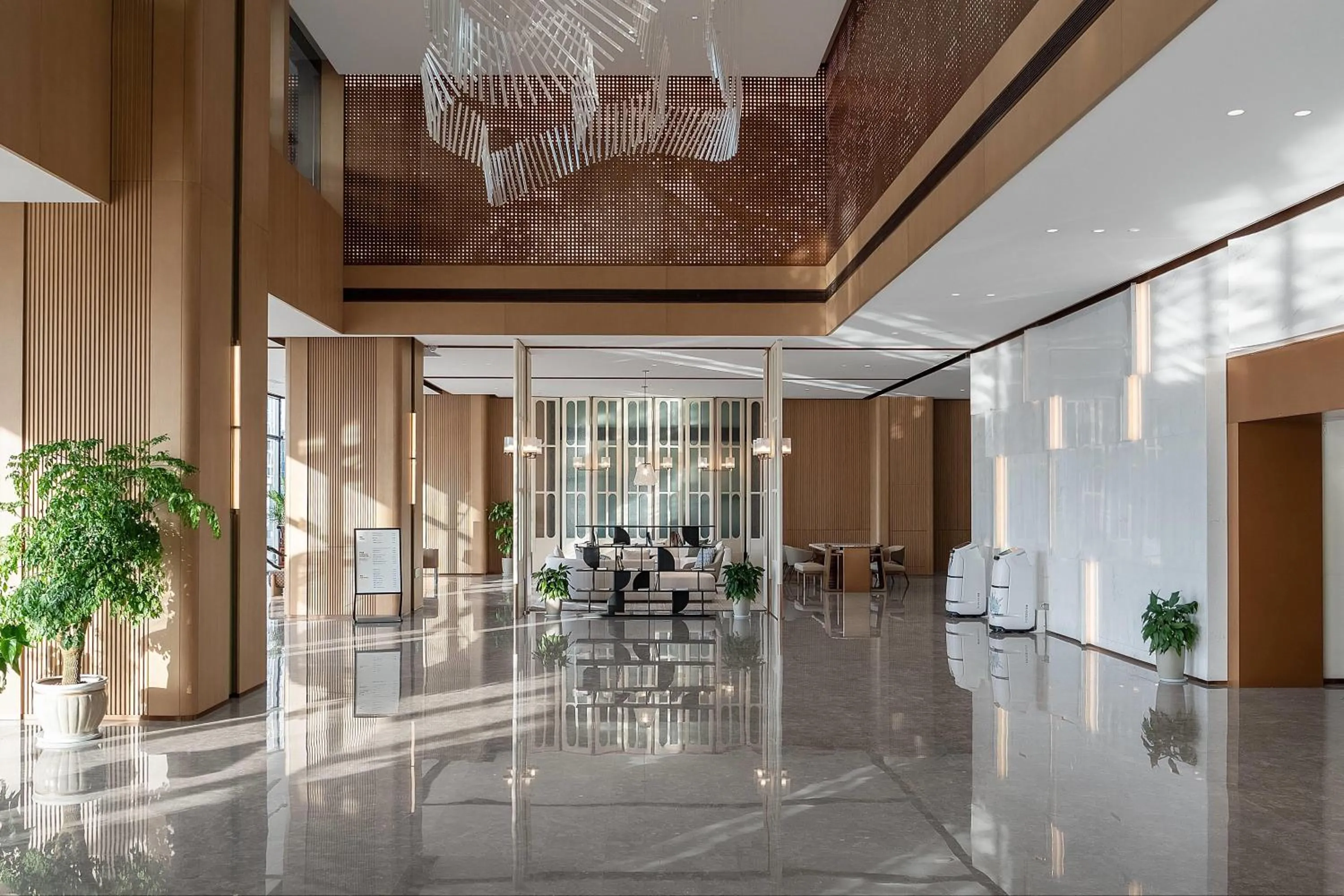 Lobby or reception in Wyndham Garden Shanghai Songjiang