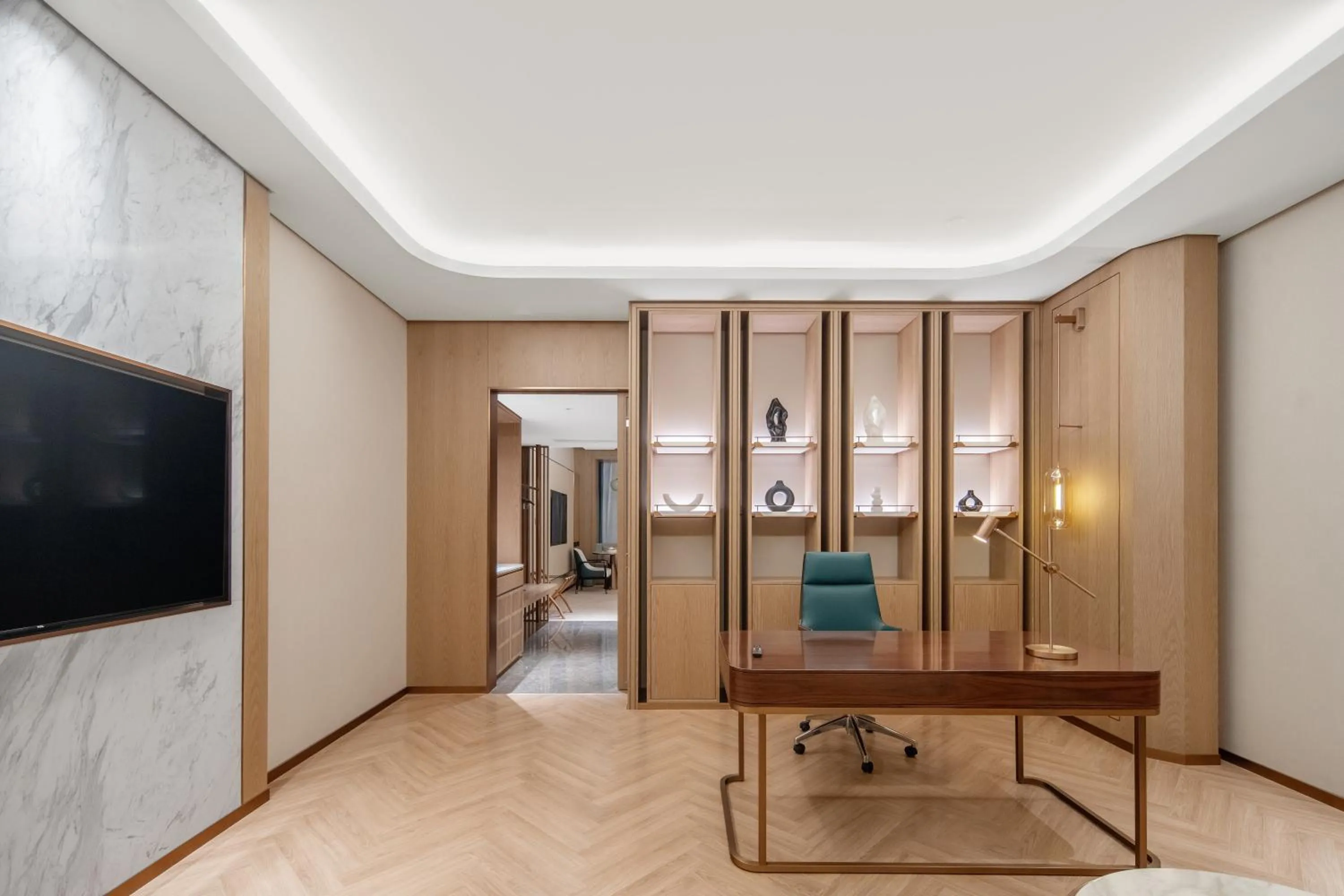 Living room in Wyndham Garden Shanghai Songjiang