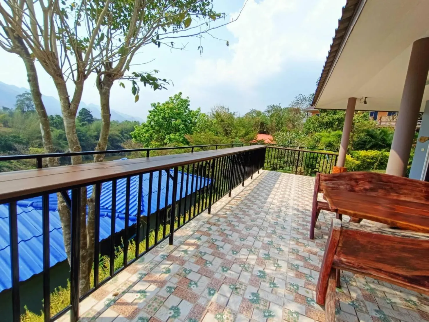 Patio in Star Hill River Kwai Resort