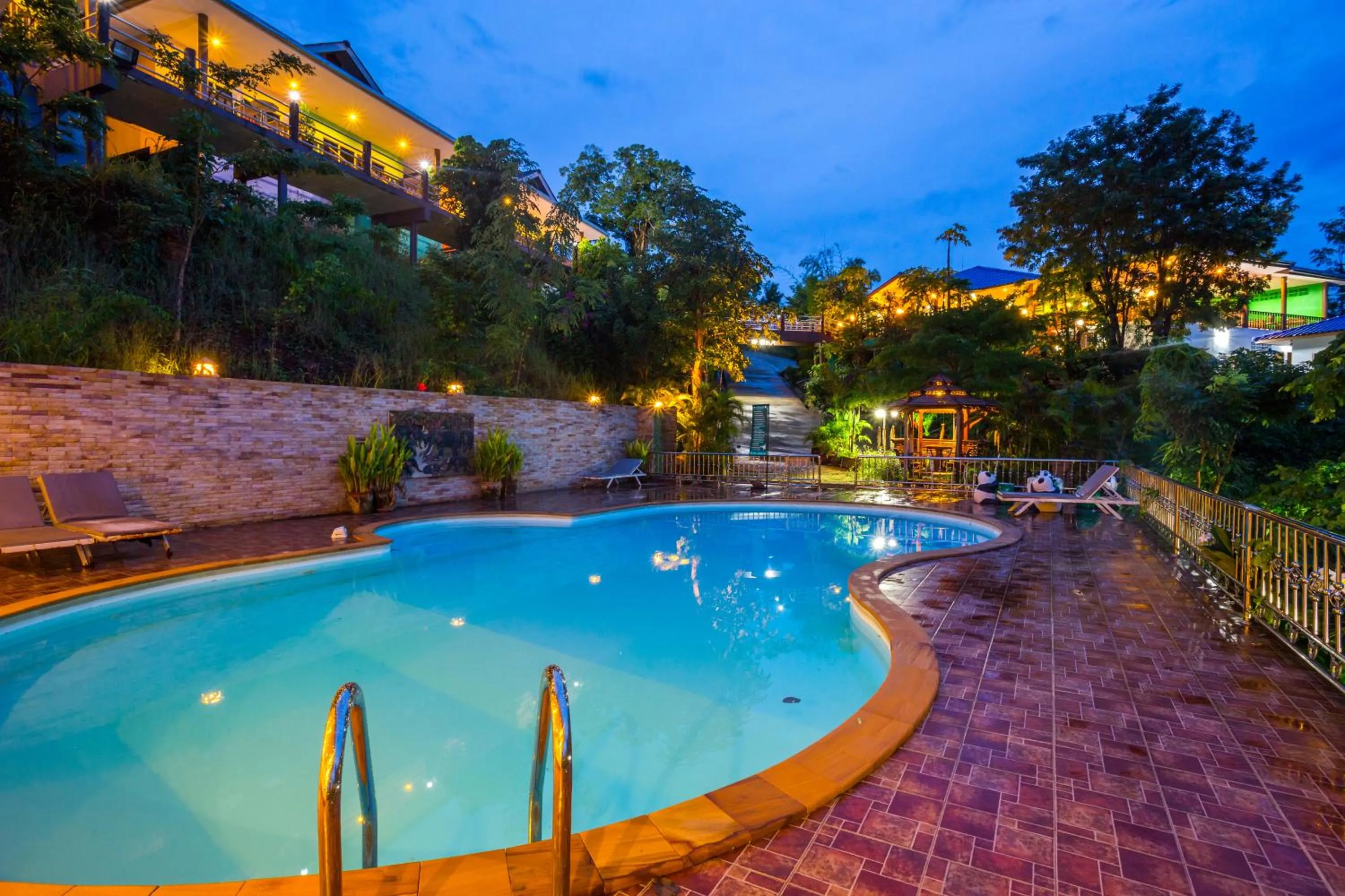 Pool view in Star Hill River Kwai Resort