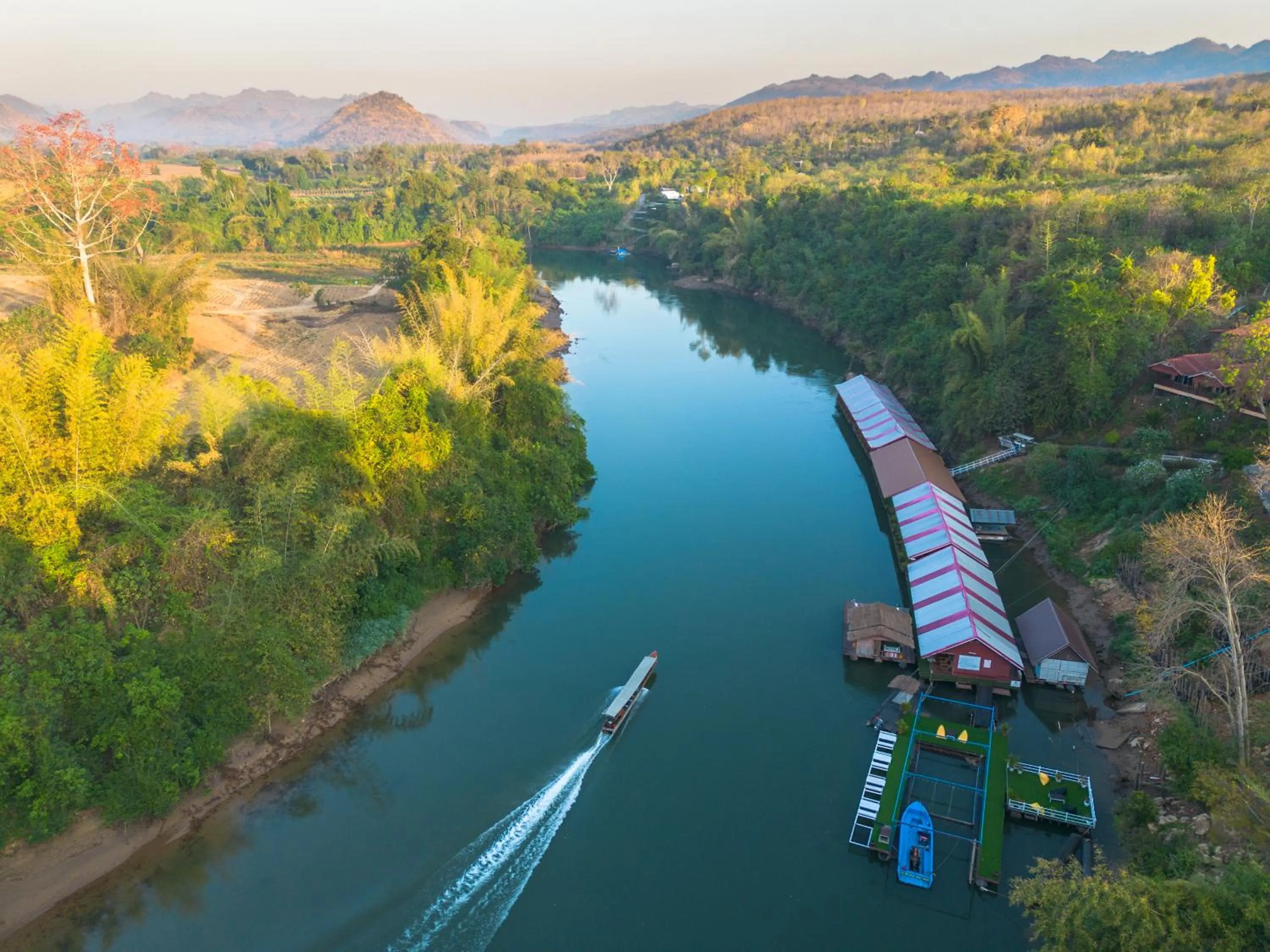 Bird's eye view in Star Hill River Kwai Resort