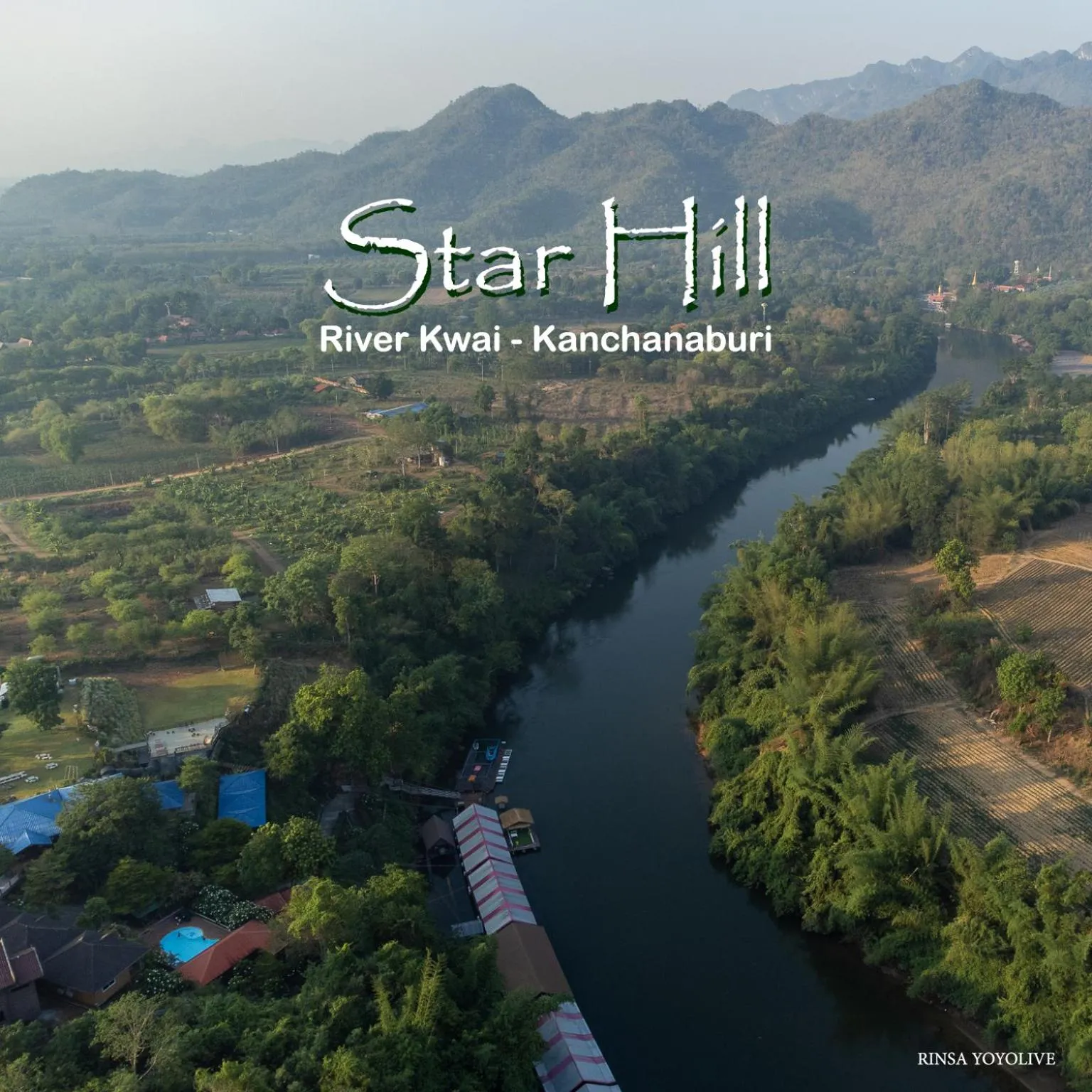 Natural landscape in Star Hill River Kwai Resort