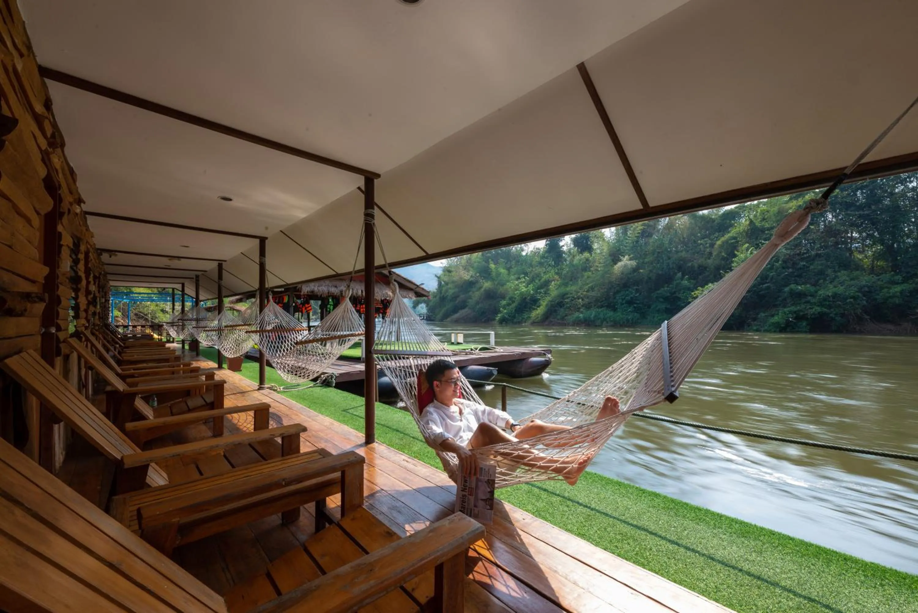 River view in Star Hill River Kwai Resort