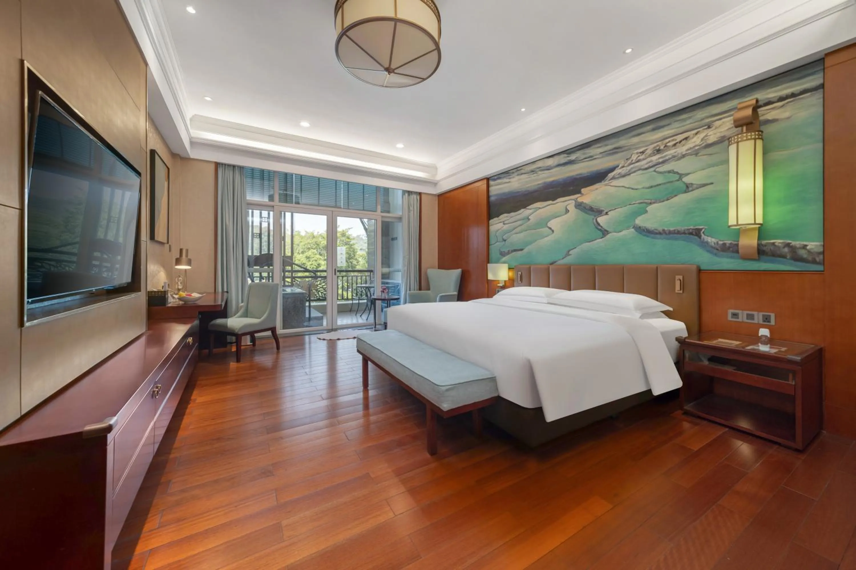 Photo of the whole room in Good View Hotel Tangxia - 15 mins drive from Dongguan South Railway Station