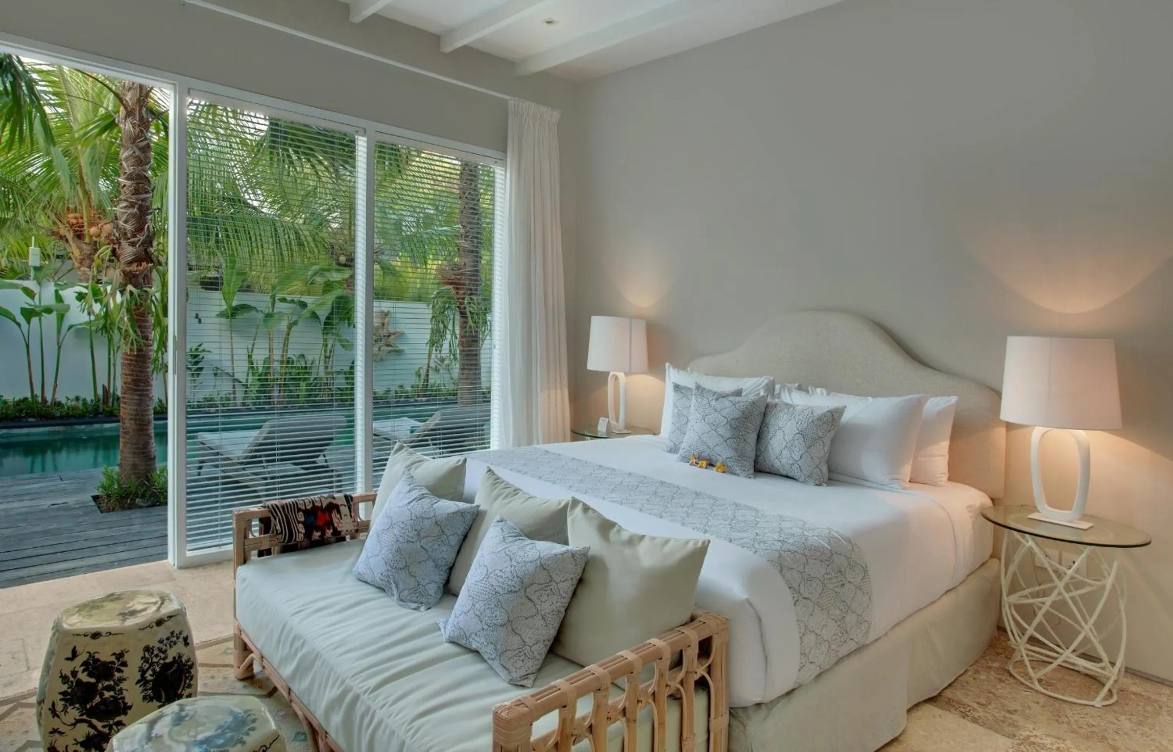 Bedroom, Bed in Room & Vespa 4 - Central Seminyak Near Beach