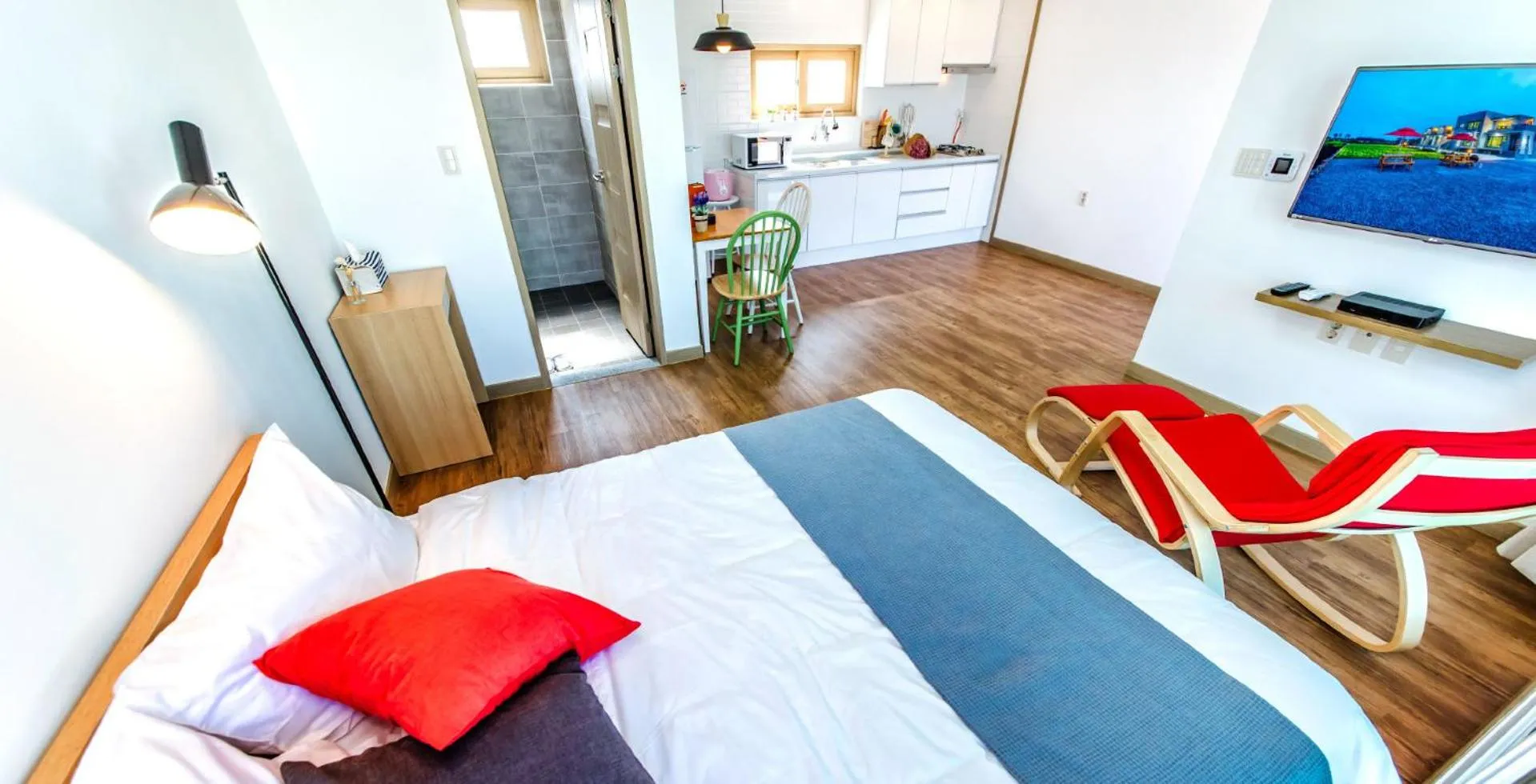 TV and multimedia, Bed in Boreum Pension