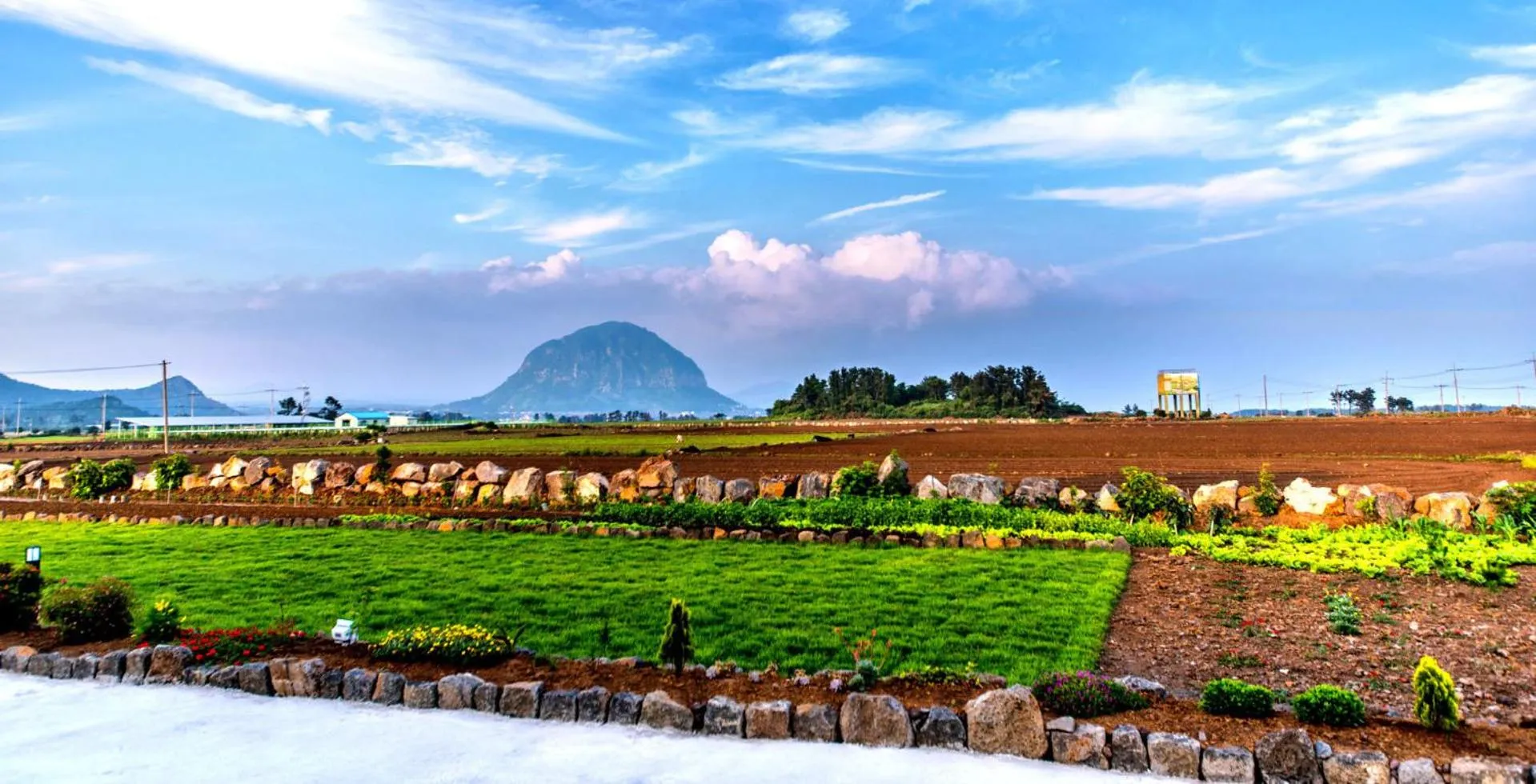 Mountain view in Boreum Pension