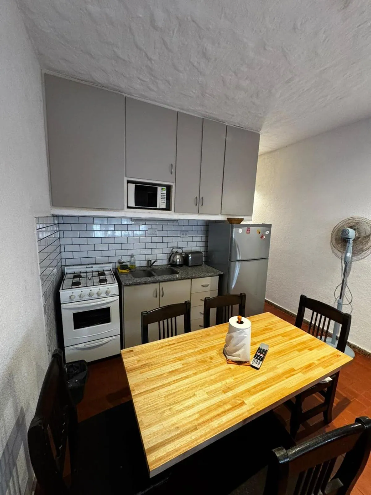 Kitchen or kitchenette in Departamentos de la reduccion