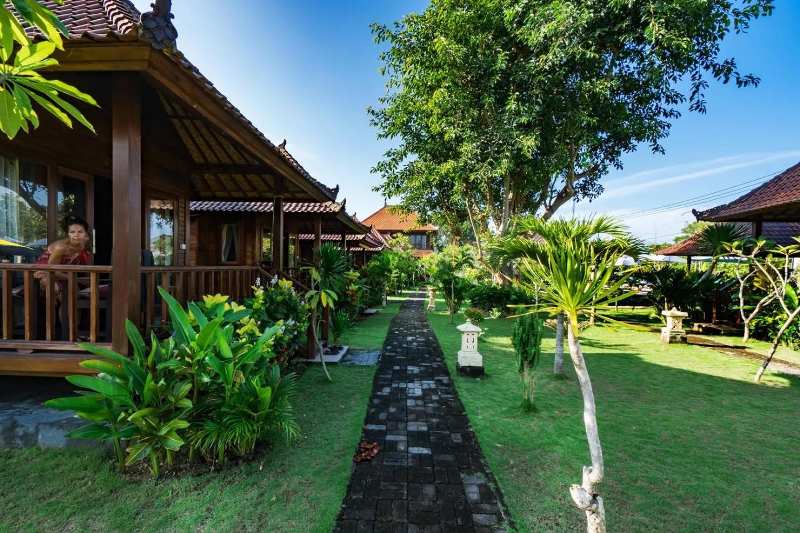 Garden in The Cozy Villas Lembongan
