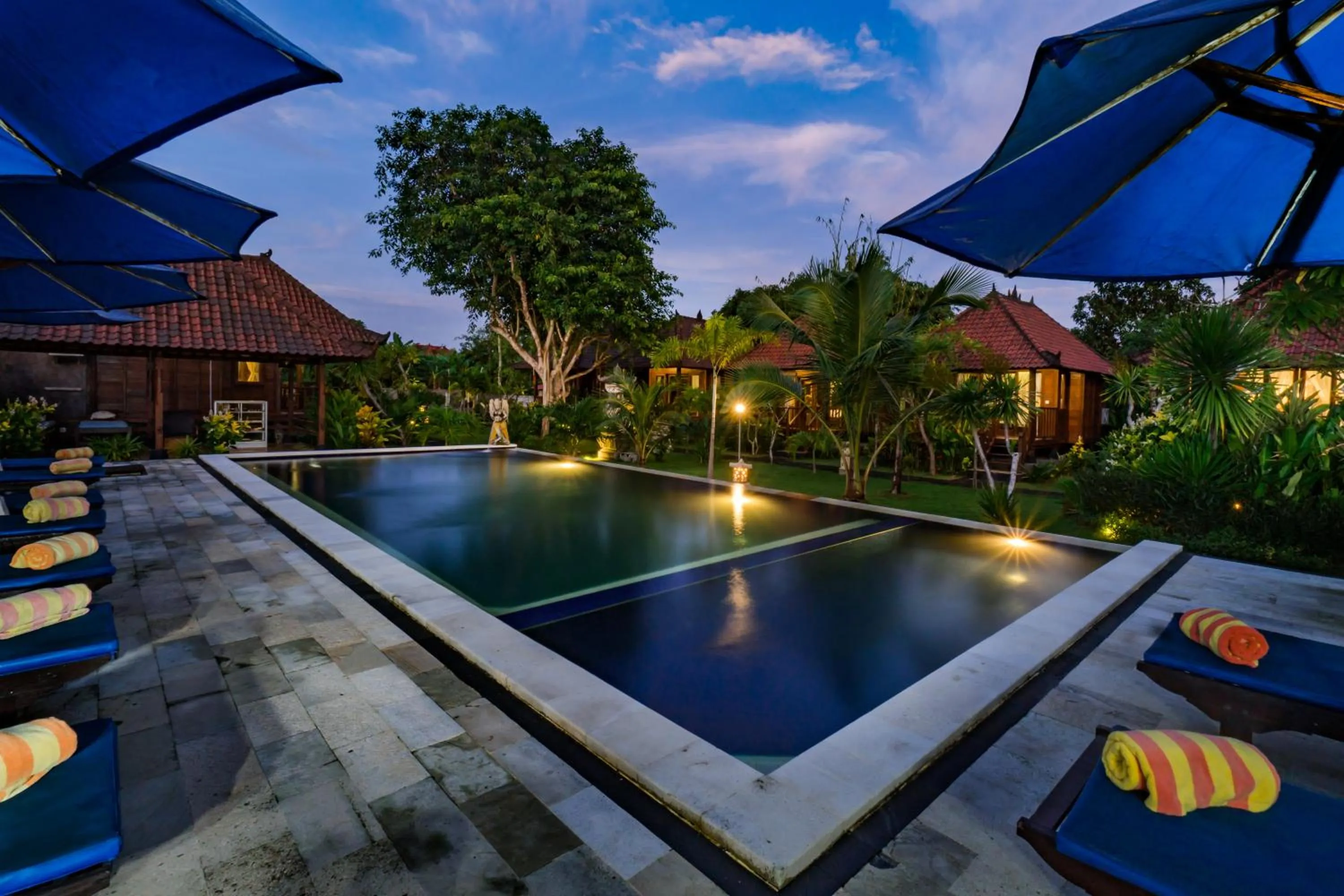 Patio in The Cozy Villas Lembongan