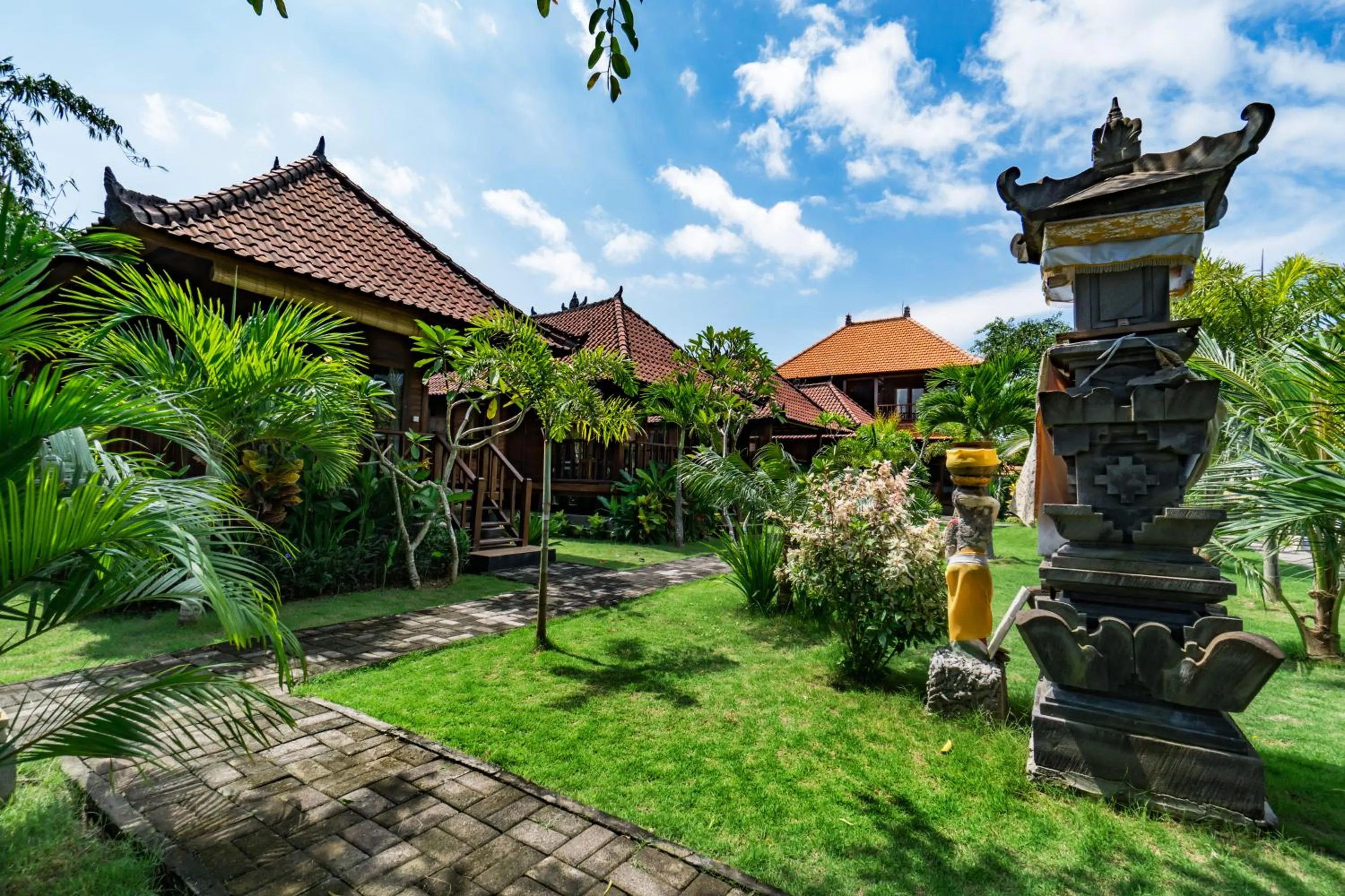 Garden in The Cozy Villas Lembongan