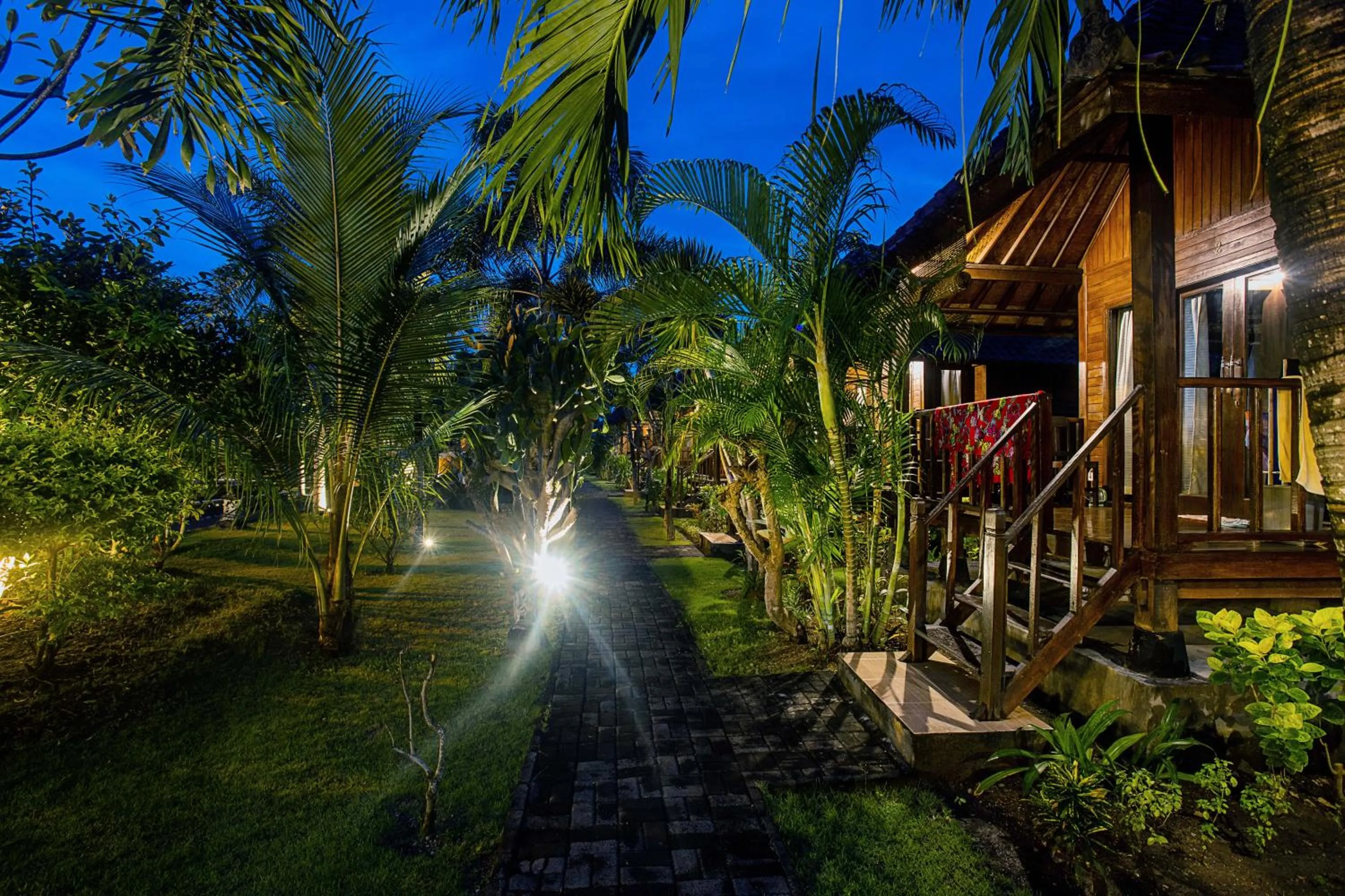Garden in The Cozy Villas Lembongan