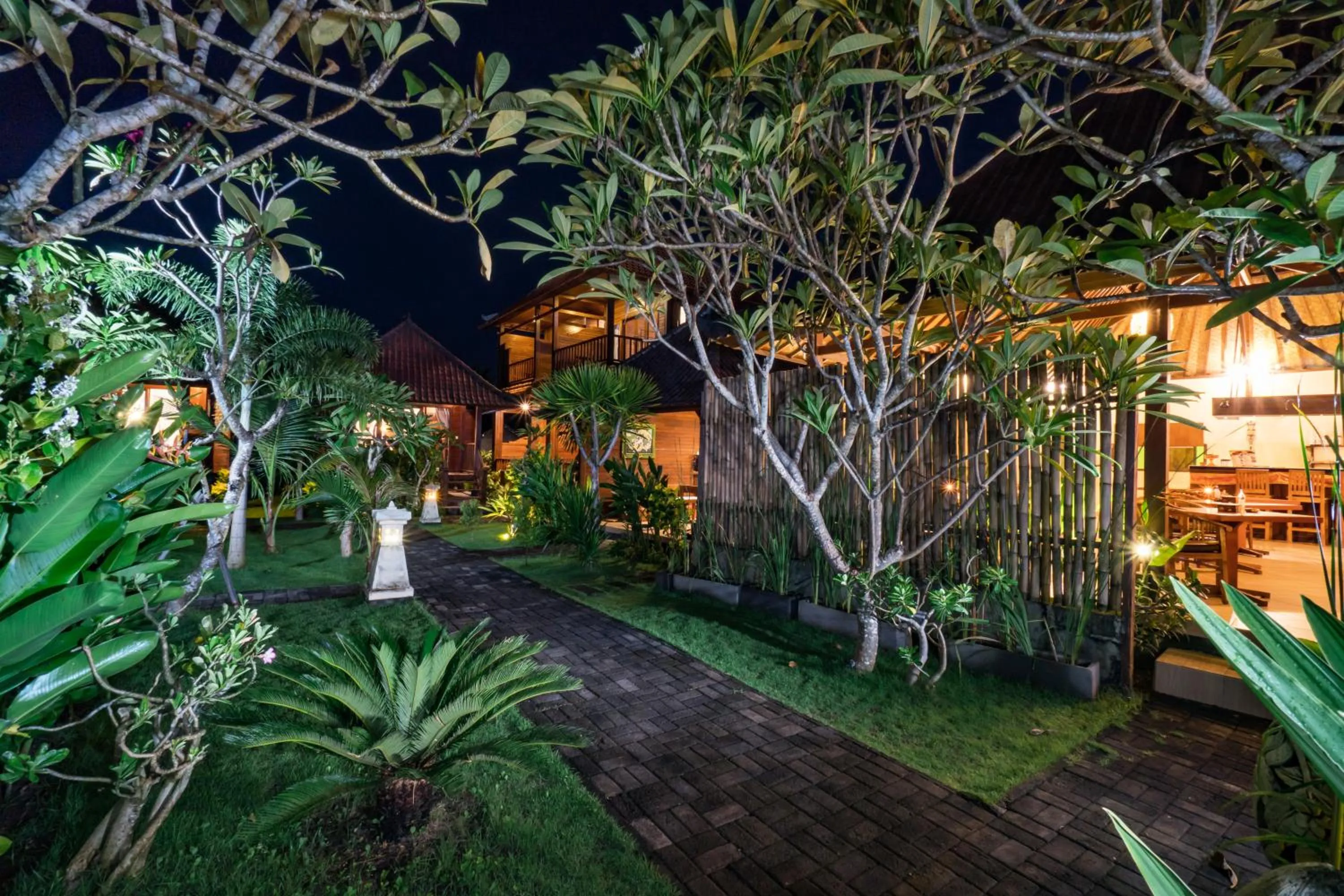 Garden in The Cozy Villas Lembongan