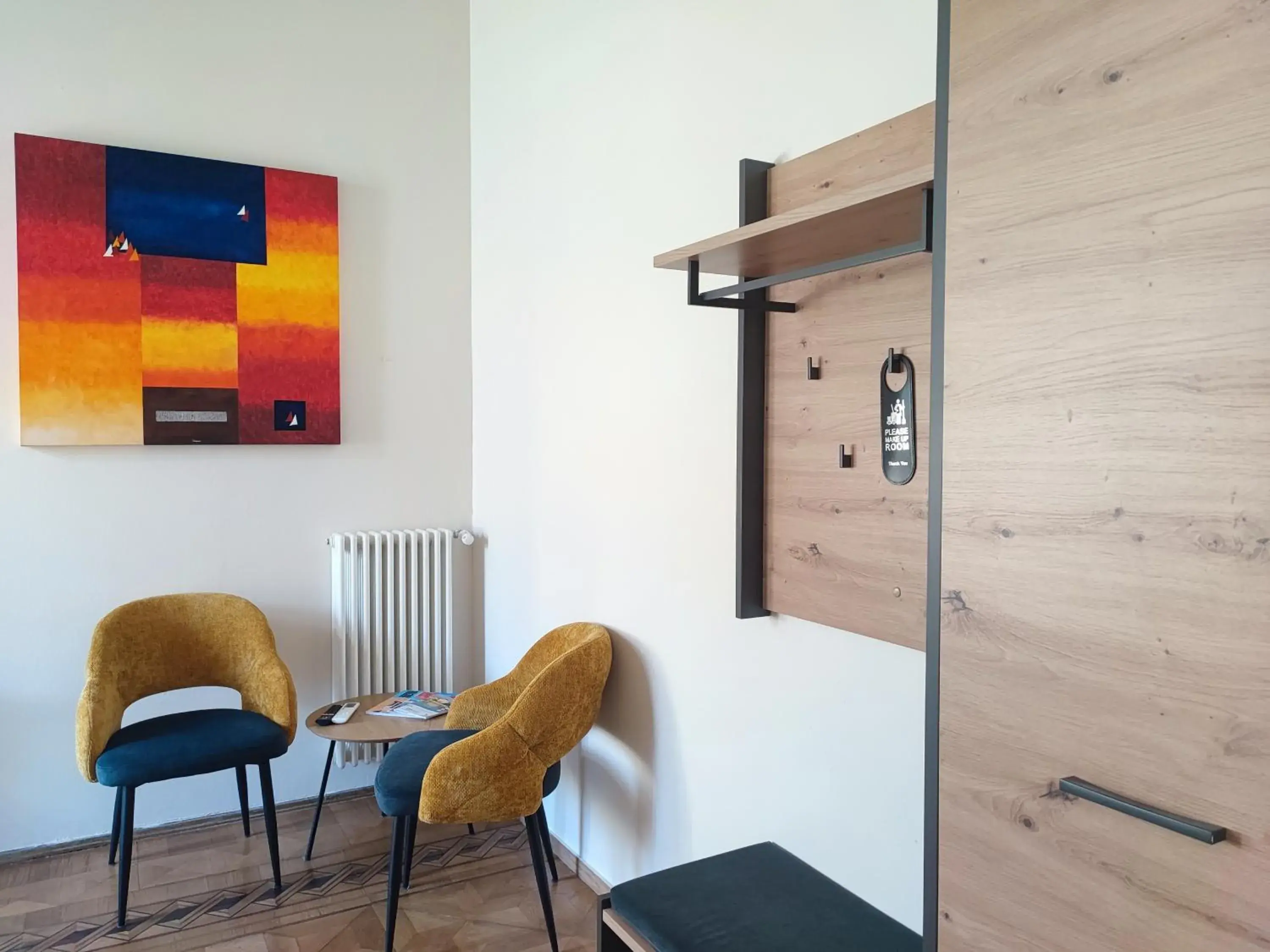 Seating area in Bed and Chic art rooms Seating area in Bed and Chic art rooms