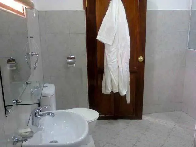 Shower in Secrets Guest House