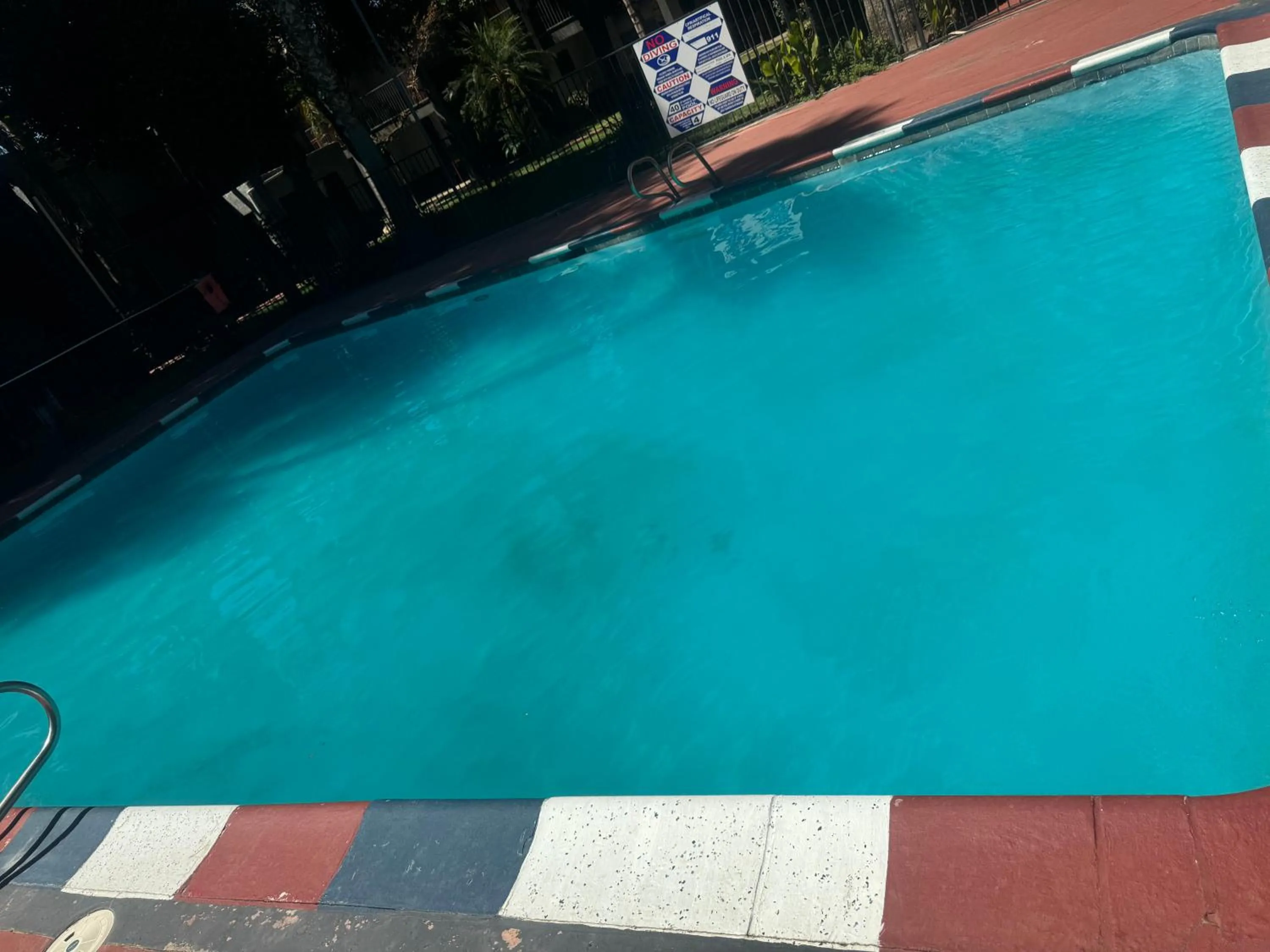 Swimming pool in Hiltop Hotel