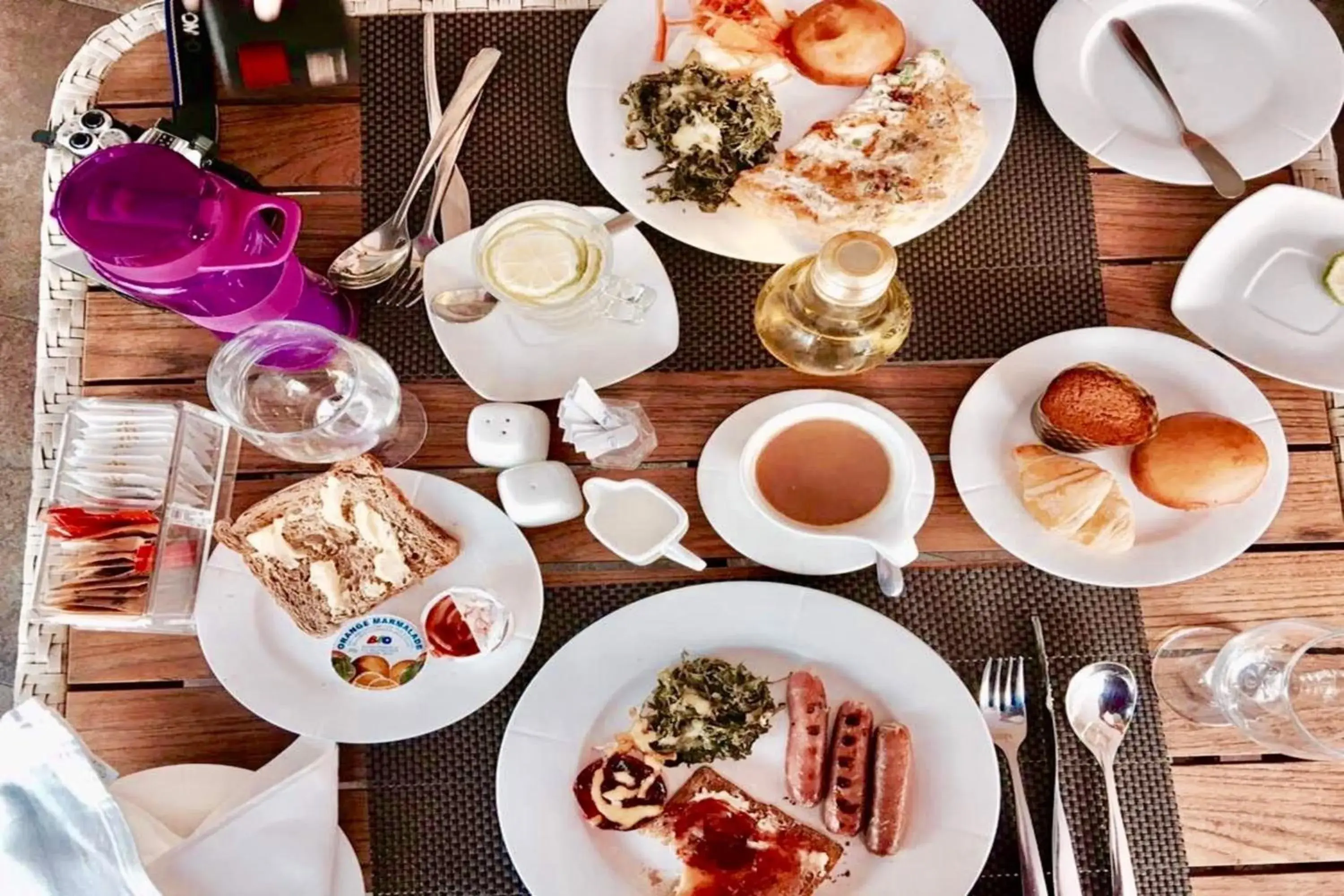 Continental breakfast in The Concord Hotel & Suites Continental breakfast in The Concord Hotel & Suites