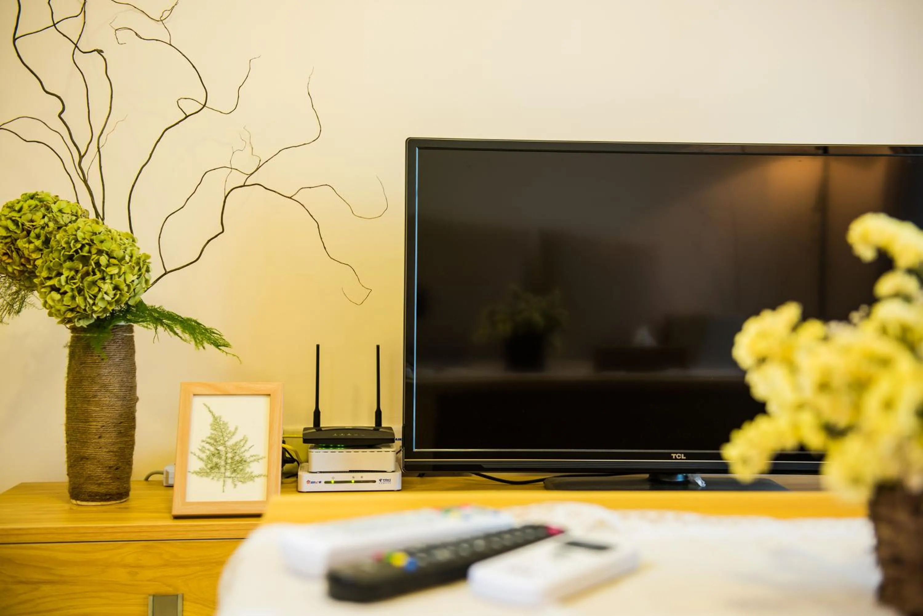Decorative detail in Xizhengjia Apartment Hotel Pazhou Complex