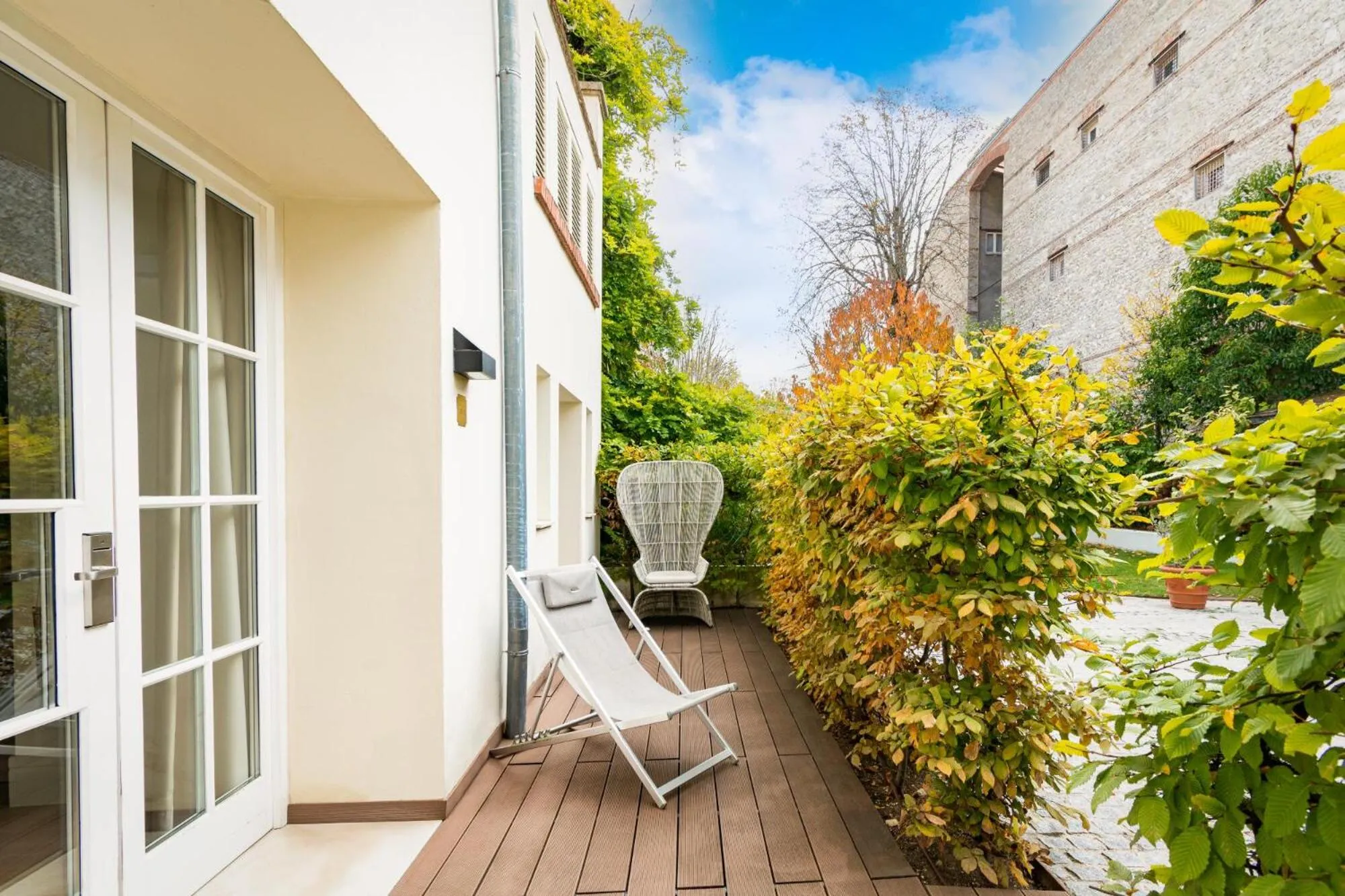 Patio in Hôtel de Cavoye