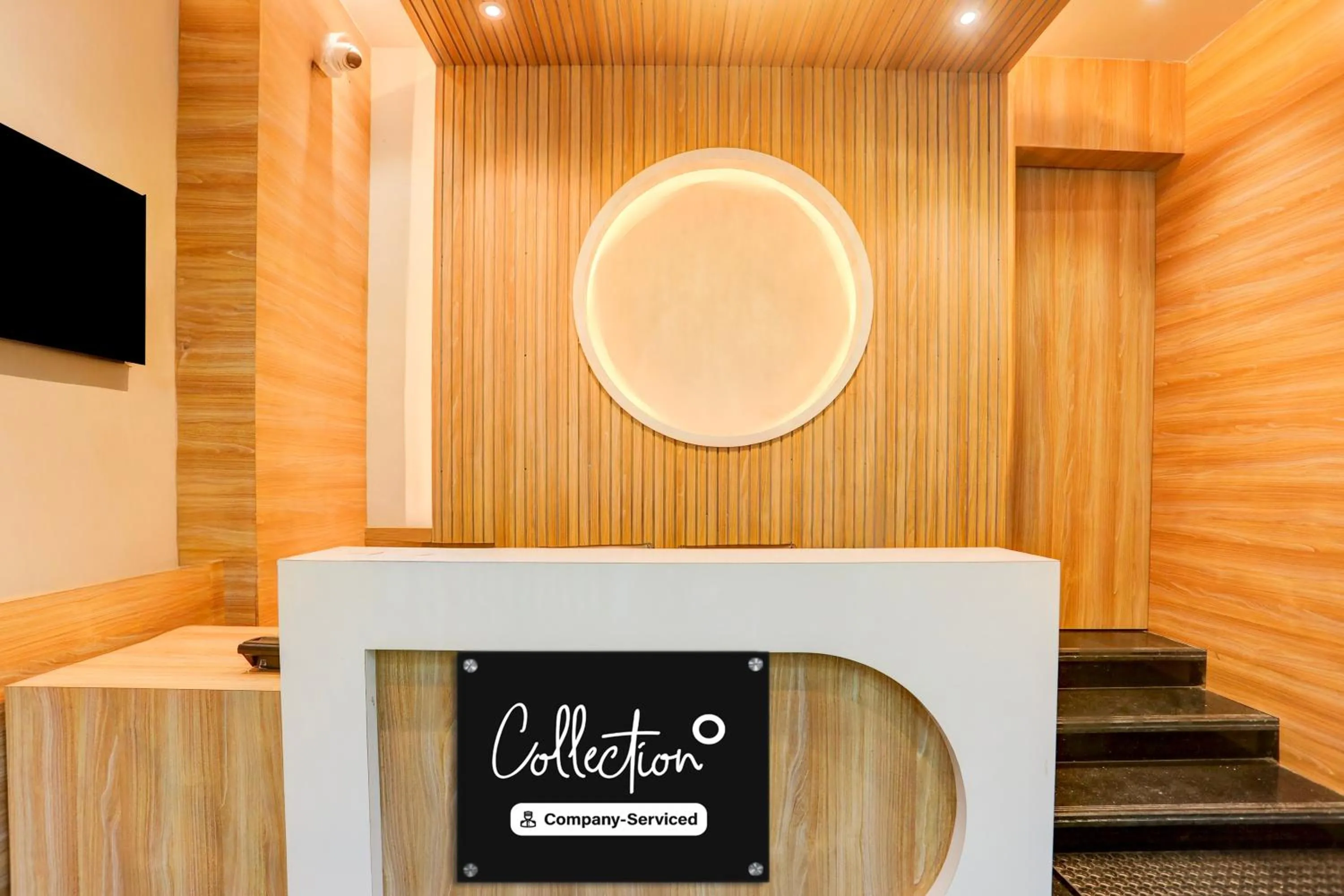 Lobby or reception in Super Collection O Manikarnika Sahi Near Jagannath Temple
